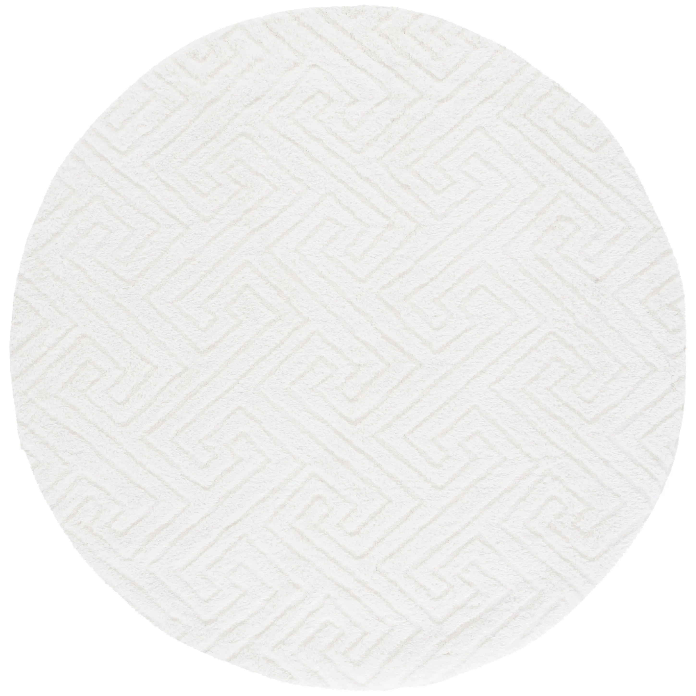 SAFAVIEH Tahoe Shag Lisjana Geometric 1.2-inch Thick Rug