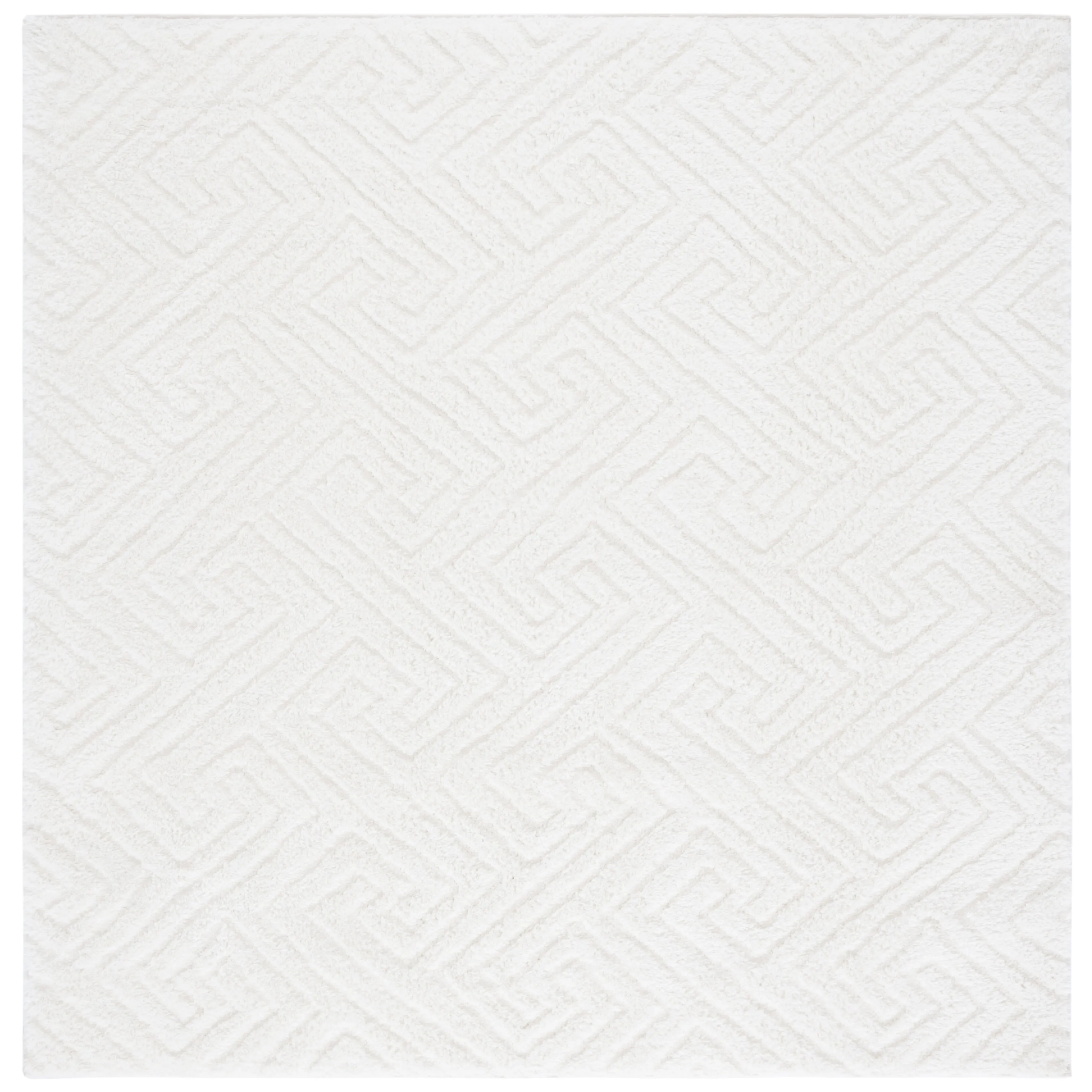SAFAVIEH Tahoe Shag Lisjana Geometric 1.2-inch Thick Rug