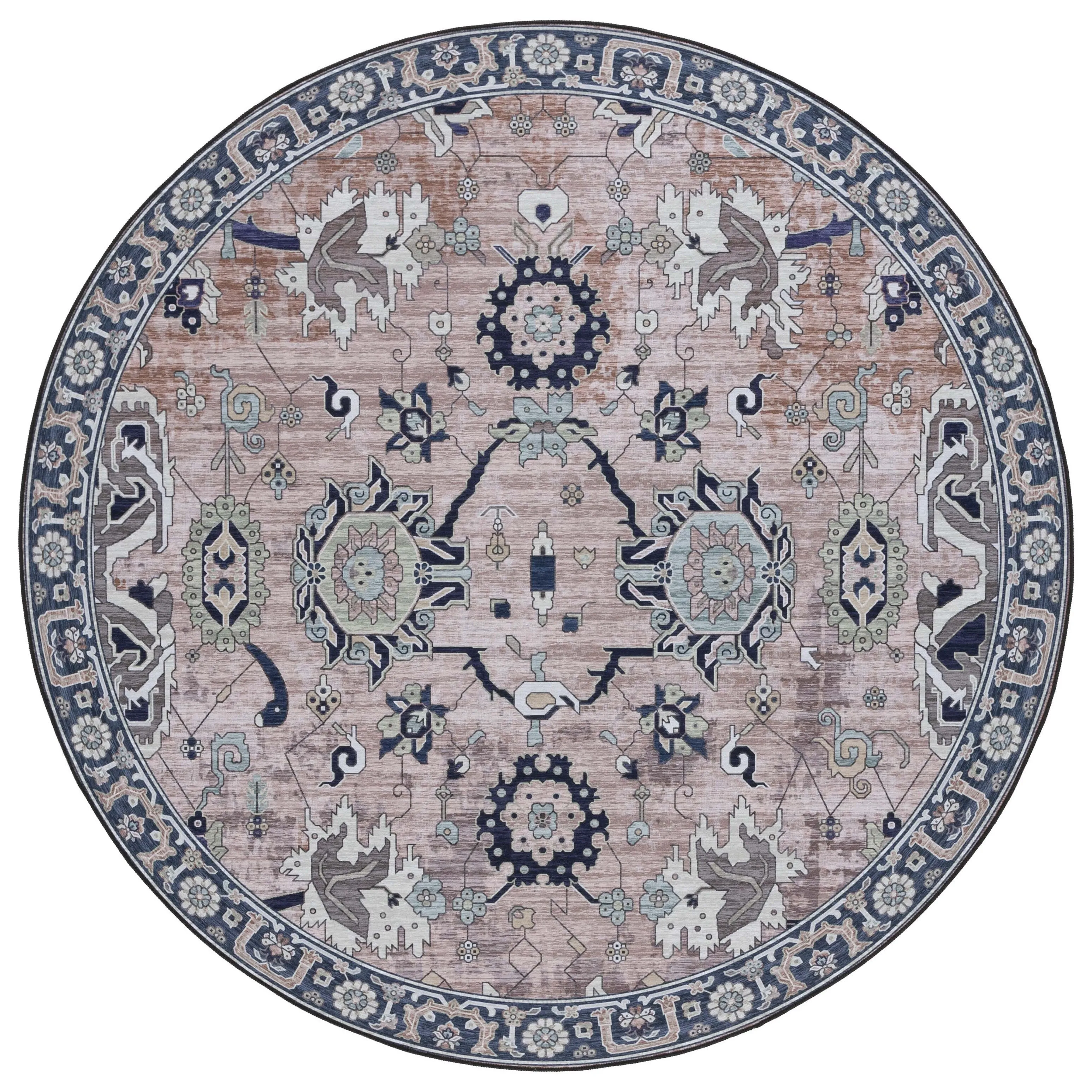 SAFAVIEH Tucson Easter Transitional Machine Washable Rug