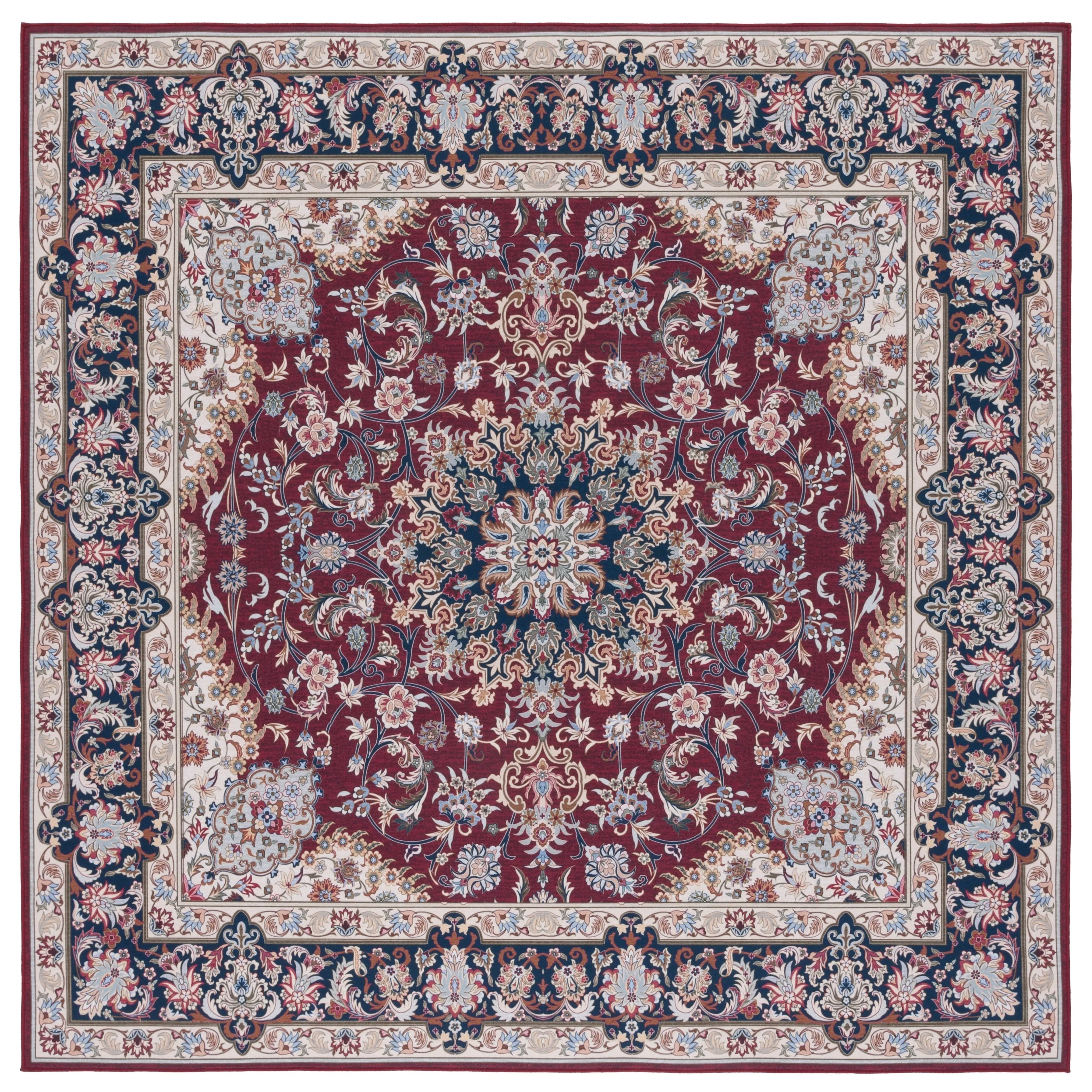 SAFAVIEH Tucson Machine Washable Slip Resistant Aline Traditional Rug