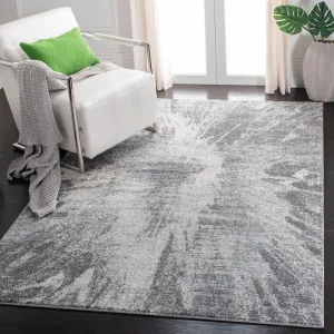 SAFAVIEH Tulum Avdotja Modern Abstract Burst Rug - Ivory/Grey - 8' x 10'