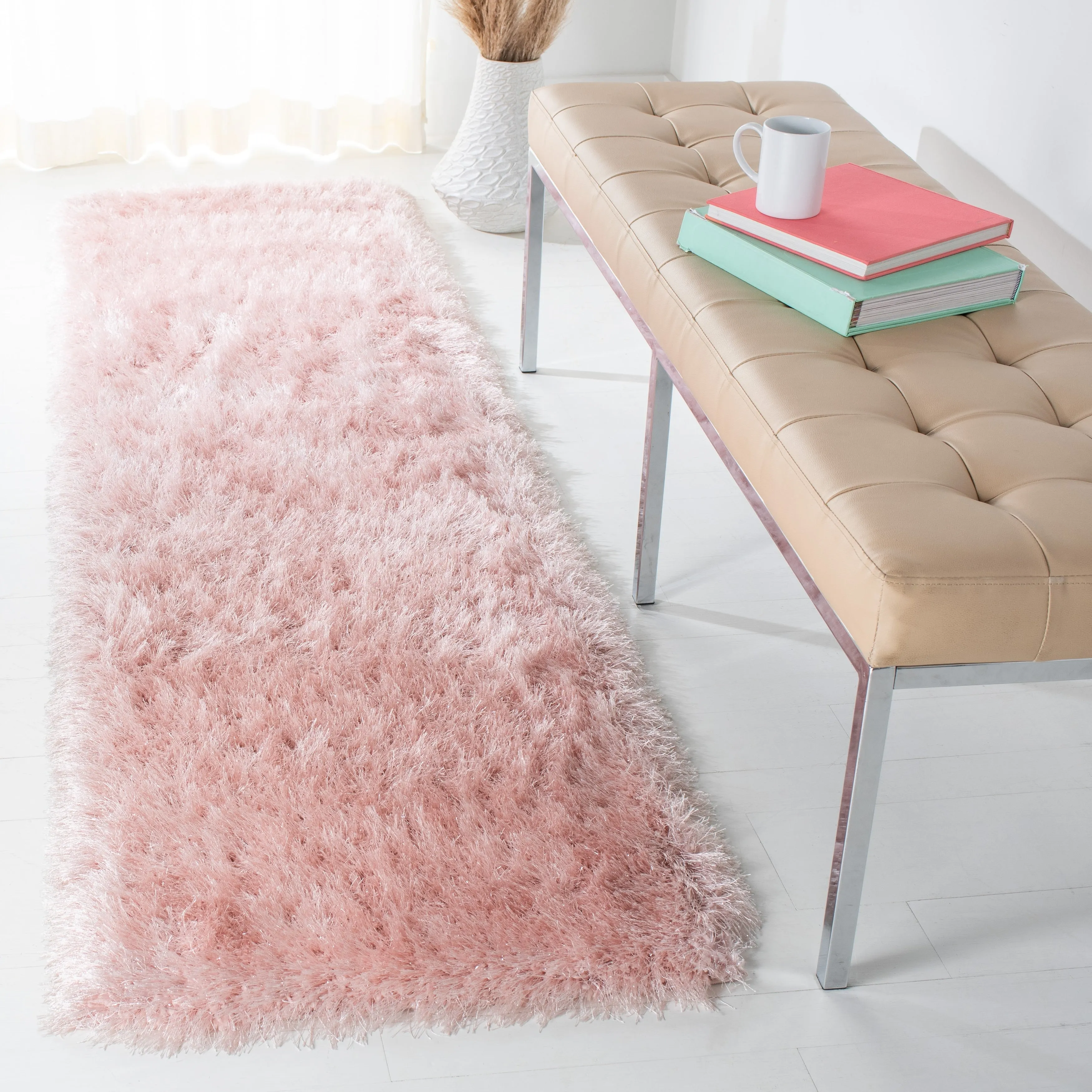 SAFAVIEH Vegas Shag Abelia 3-inch Extra Thick Polyester Rug