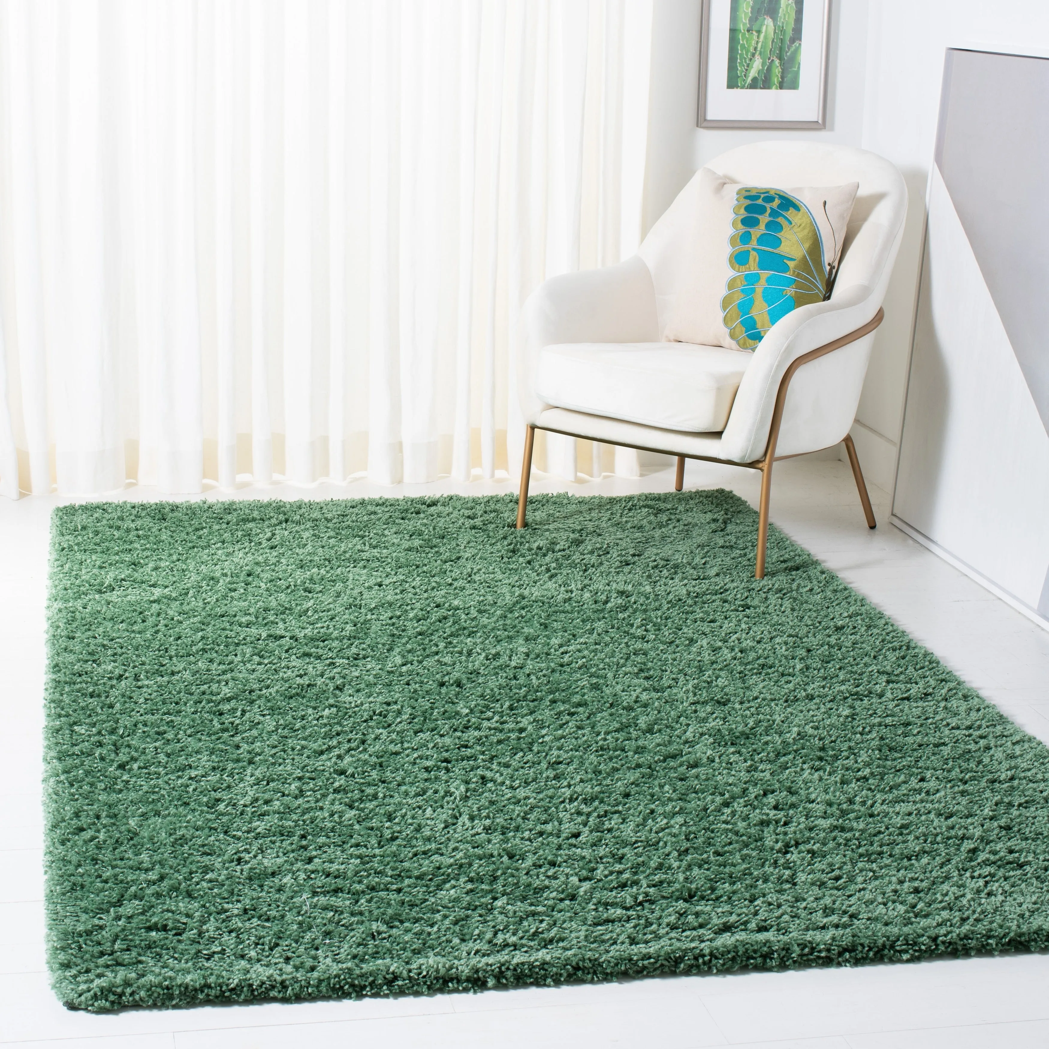 SAFAVIEH Venus Shag Durime 1.75-inch Thick Rug