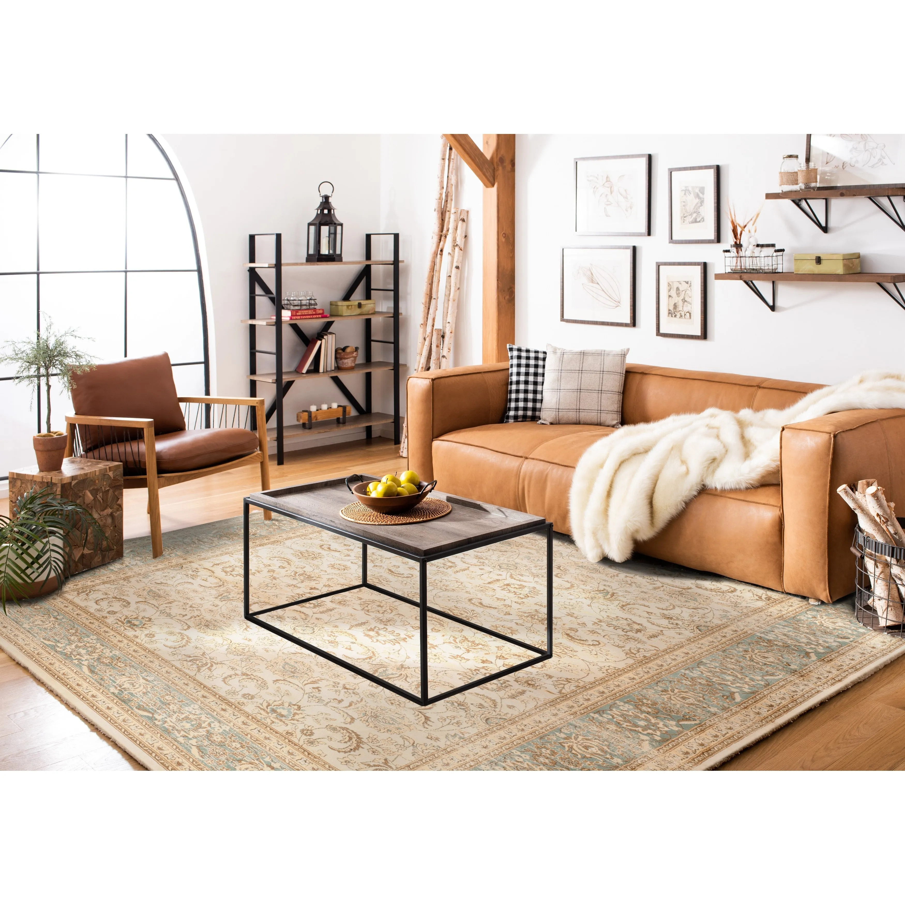 SAFAVIEH Vintage Distressed Boho Blanch Oriental Rug
