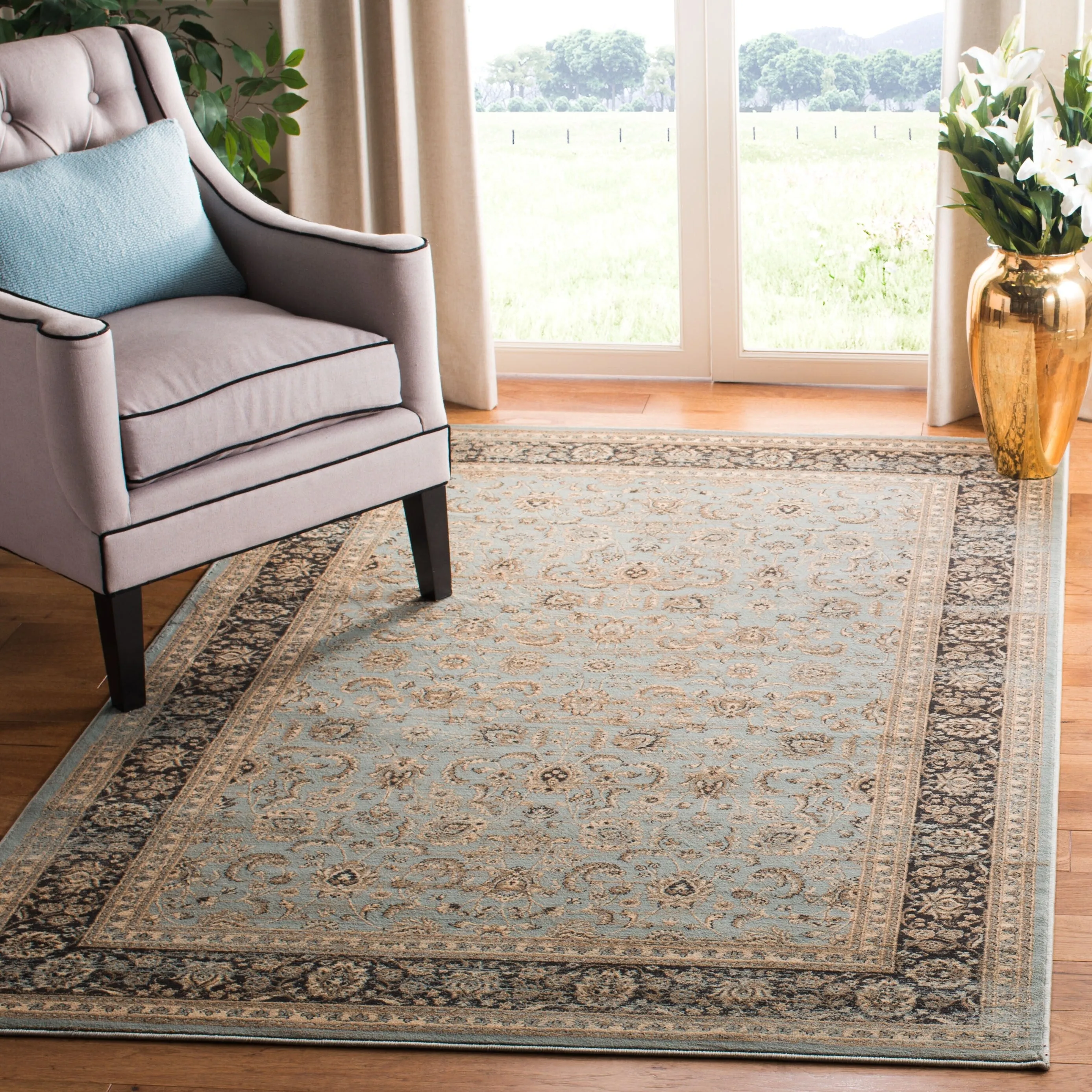 SAFAVIEH Vintage Distressed Boho Blanch Oriental Rug