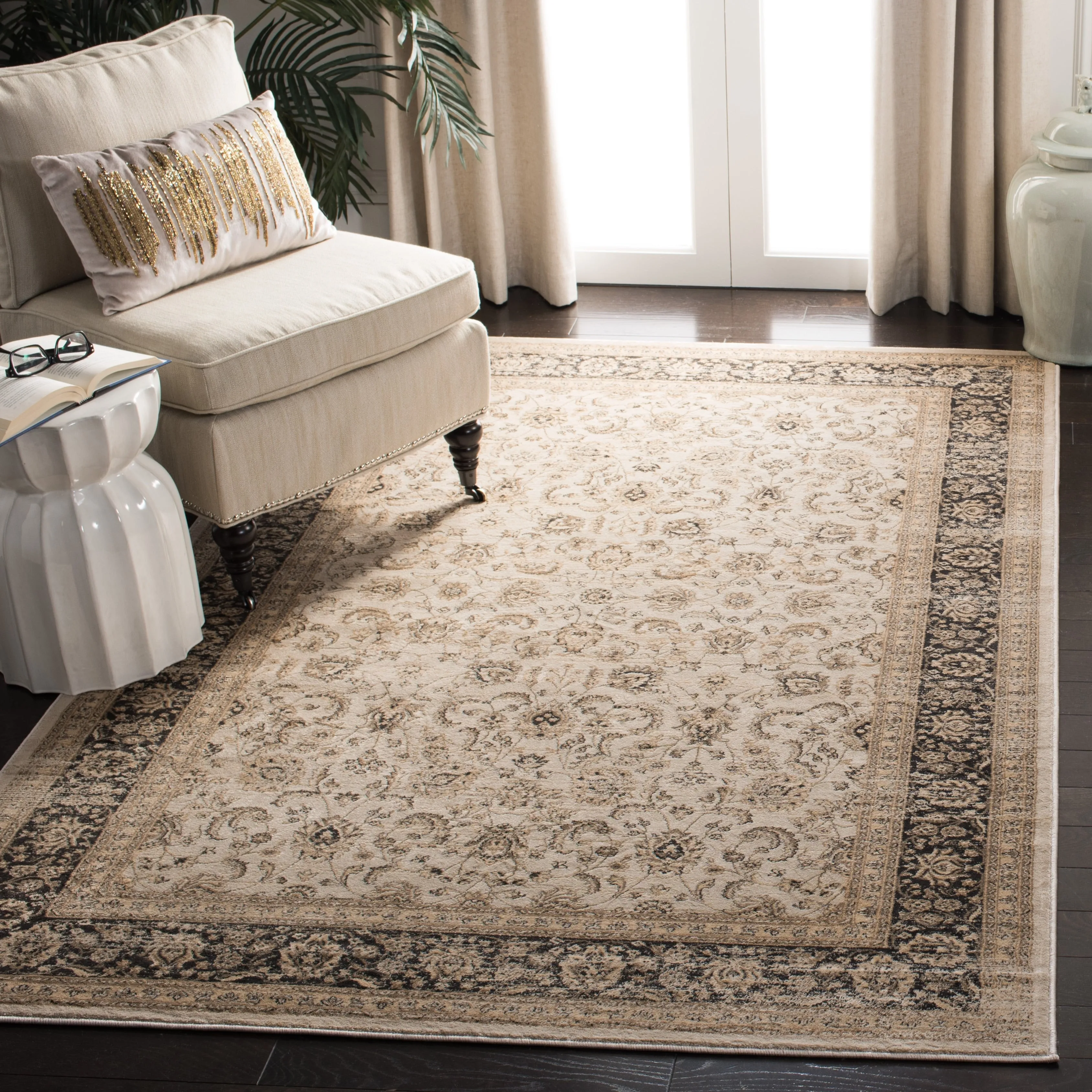 SAFAVIEH Vintage Distressed Boho Blanch Oriental Rug