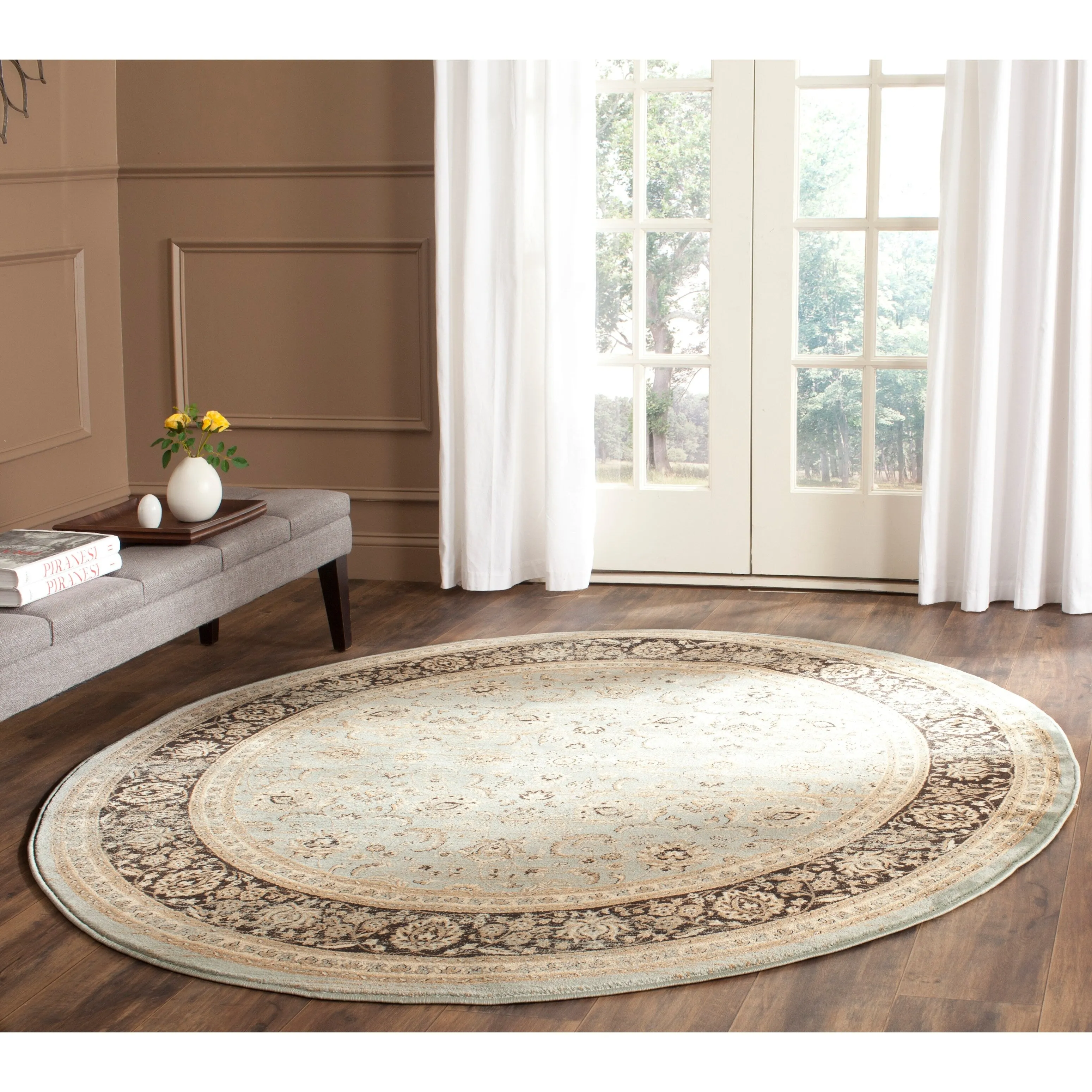 SAFAVIEH Vintage Distressed Boho Blanch Oriental Rug
