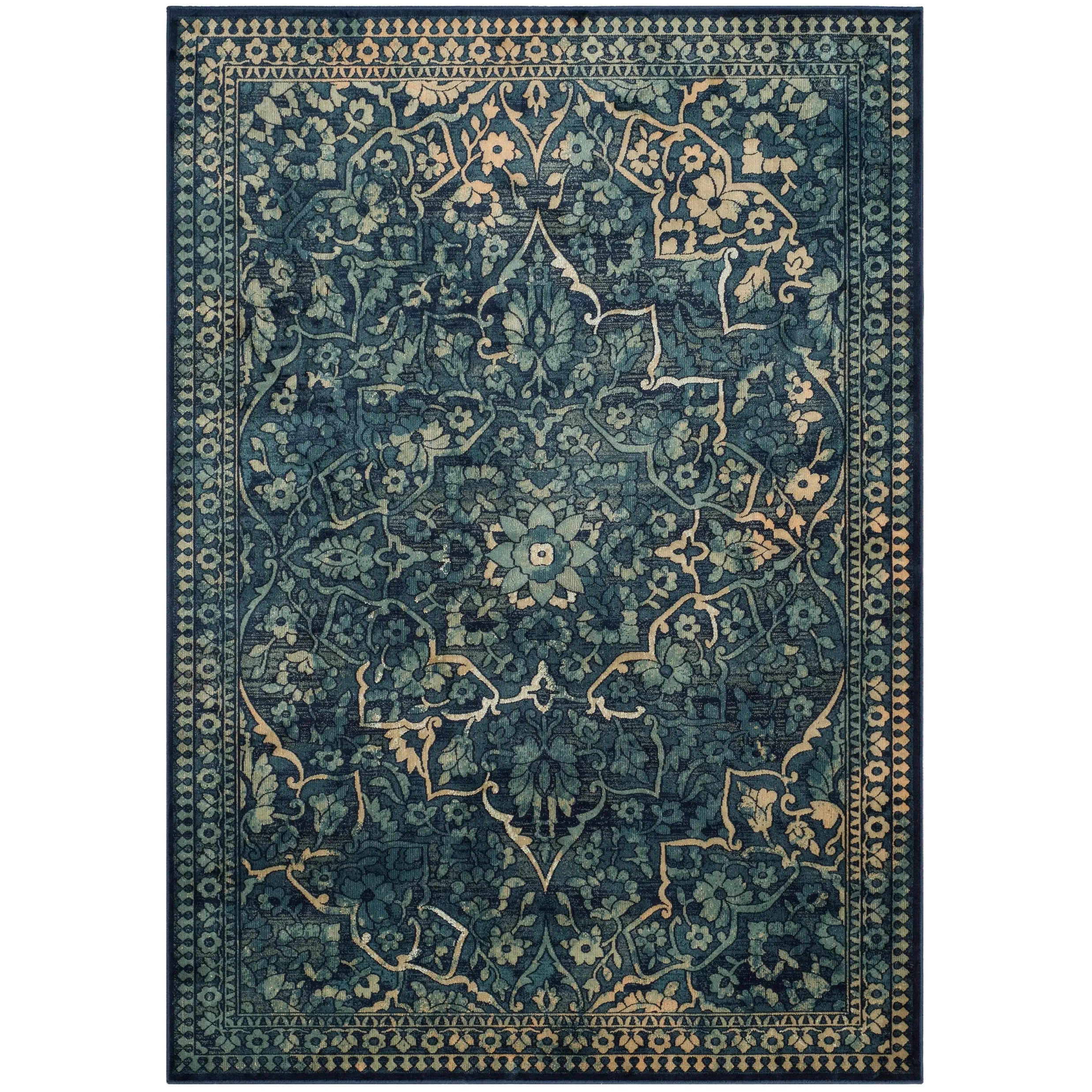 SAFAVIEH Vintage Distressed Boho Remza Oriental Rug
