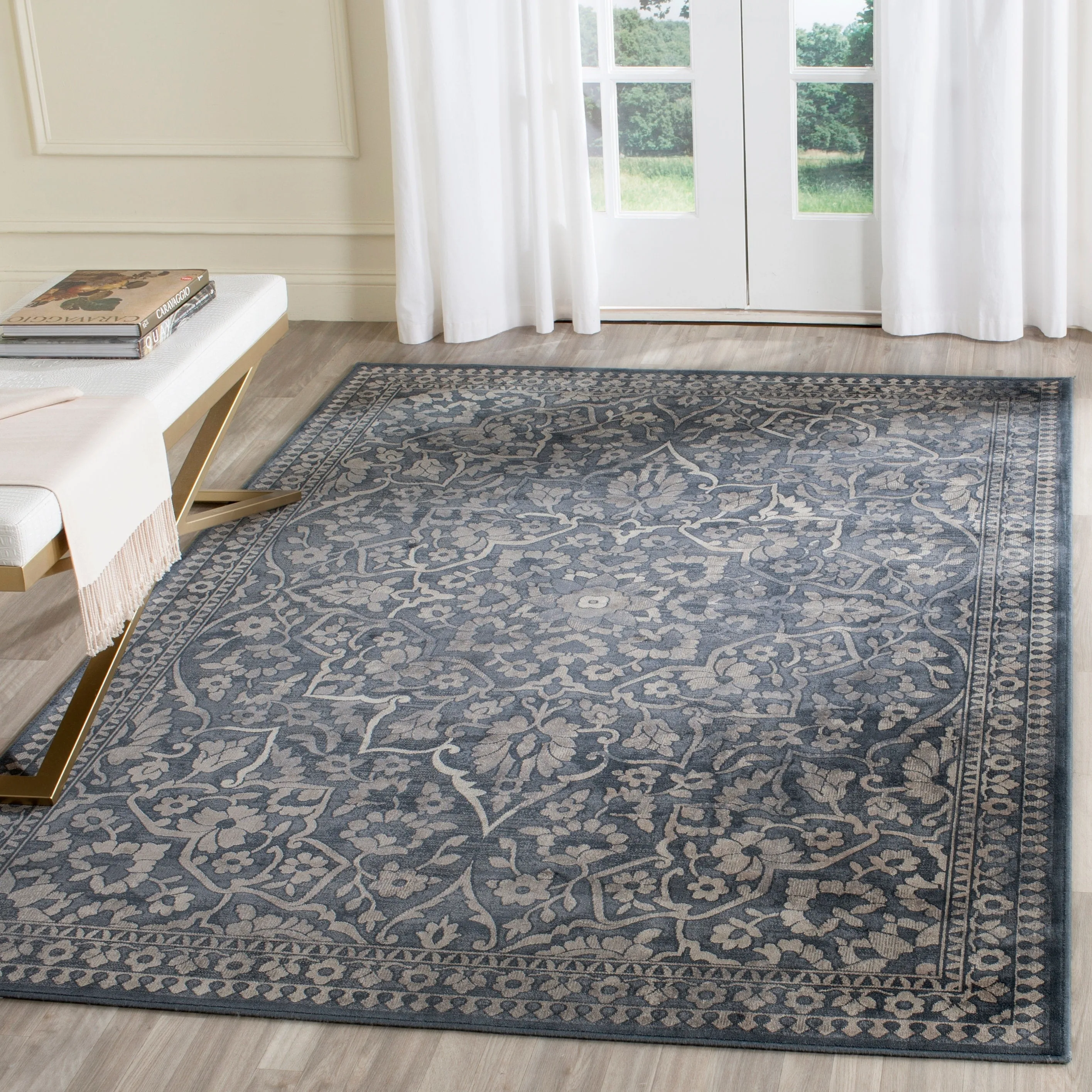 SAFAVIEH Vintage Distressed Boho Remza Oriental Rug