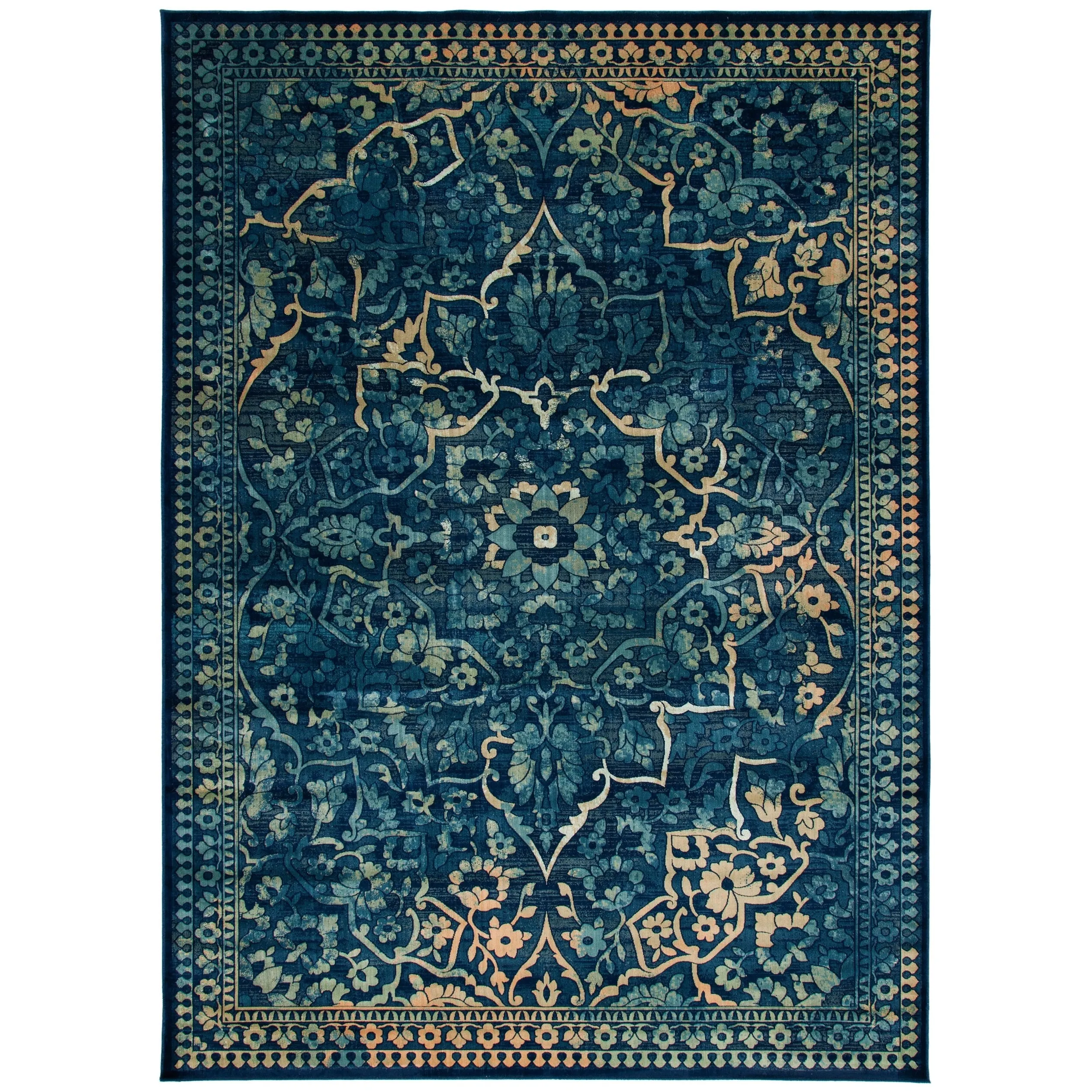 SAFAVIEH Vintage Distressed Boho Remza Oriental Rug