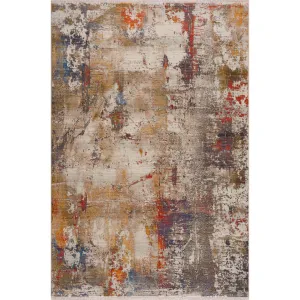 Sevita Modern Distressed Abstract Area Rug