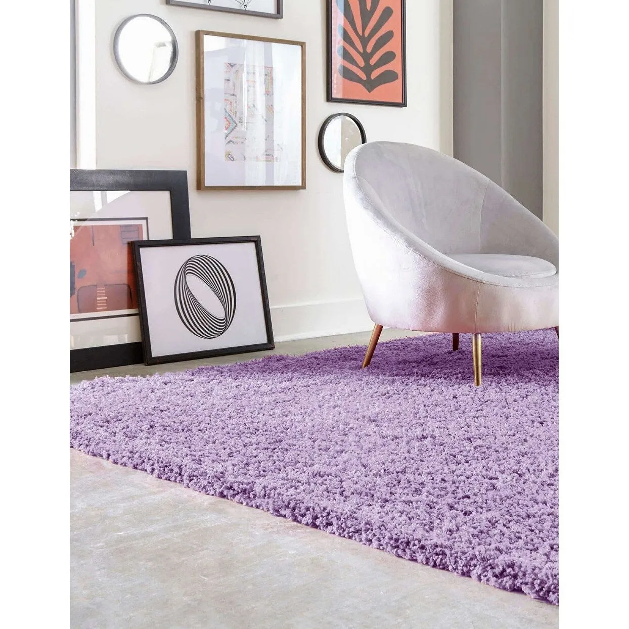 Shag Laurian Collection Area Rug