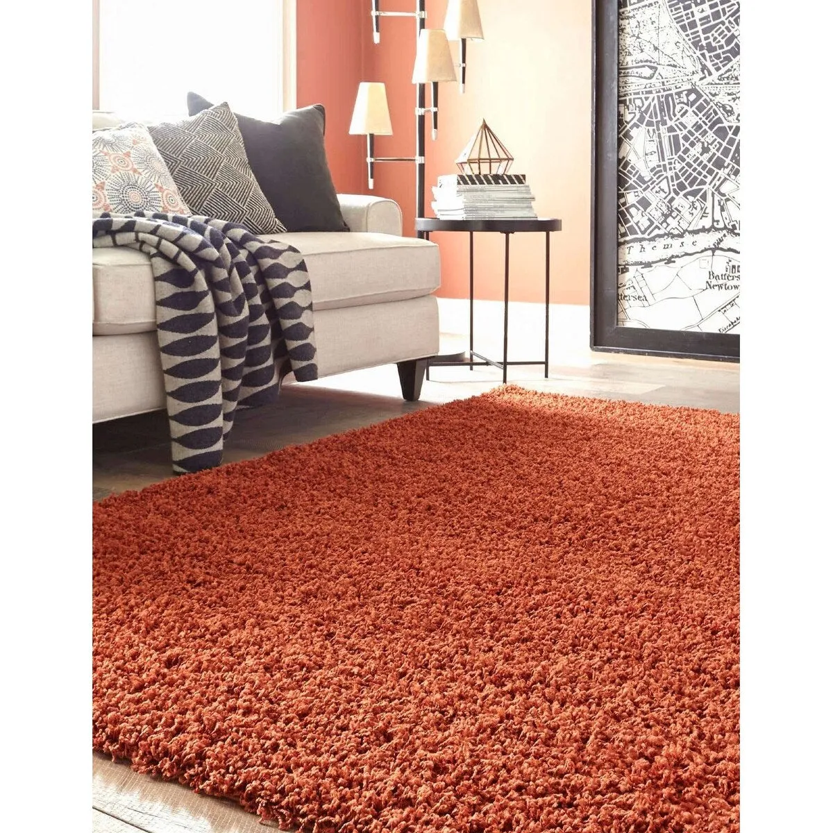 Shag Laurian Collection Area Rug
