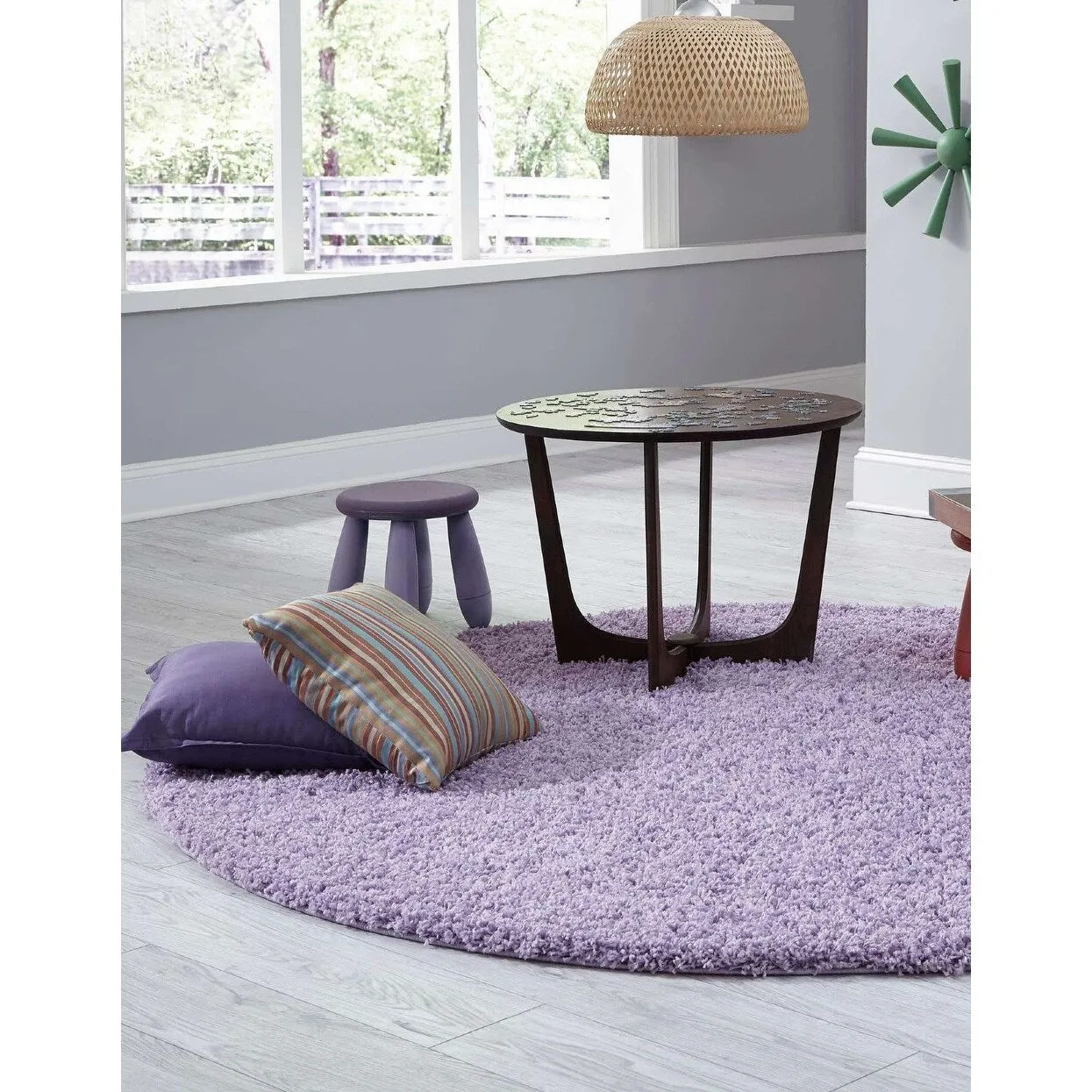 Shag Laurian Collection Area Rug