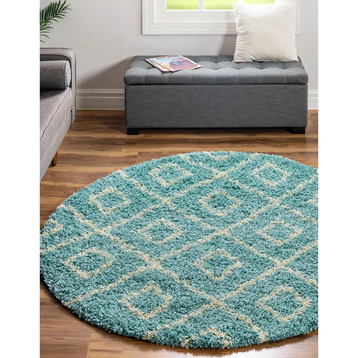Shag Olido Collection Area Rug
