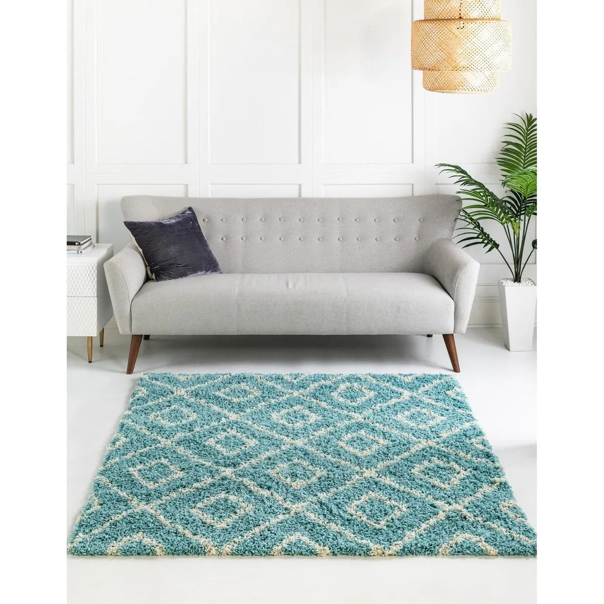 Shag Olido Collection Area Rug