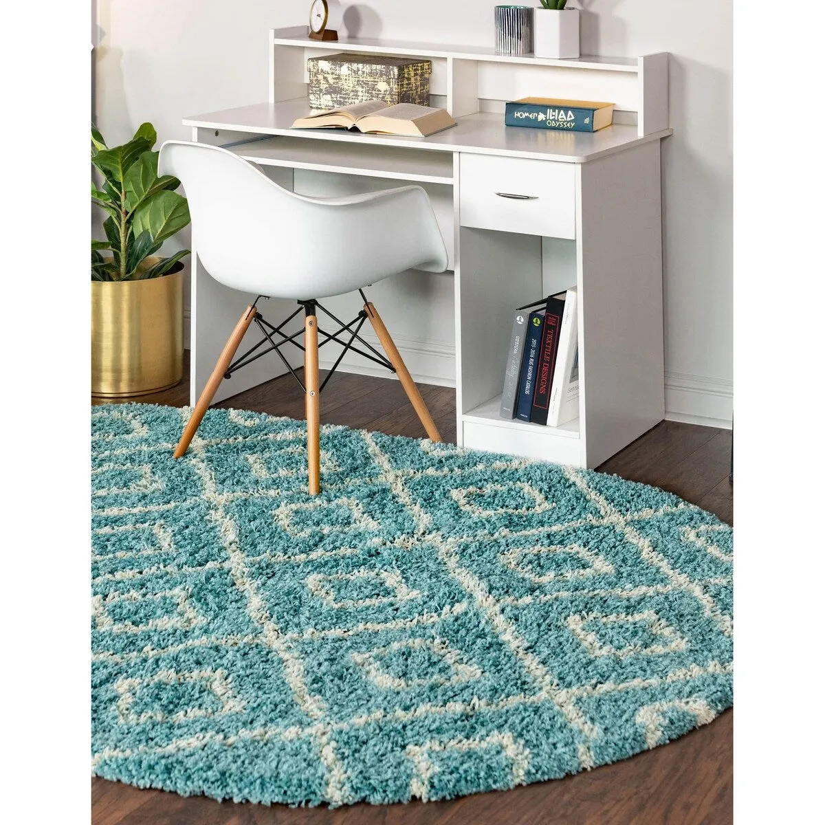 Shag Olido Collection Area Rug