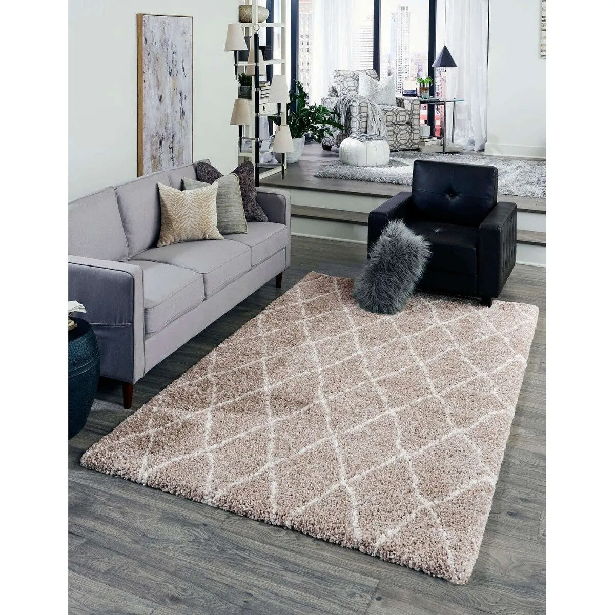 Shag Shoploni Collection Area Rug