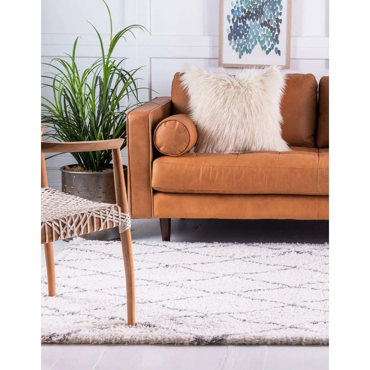 Shag Shoploni Collection Area Rug