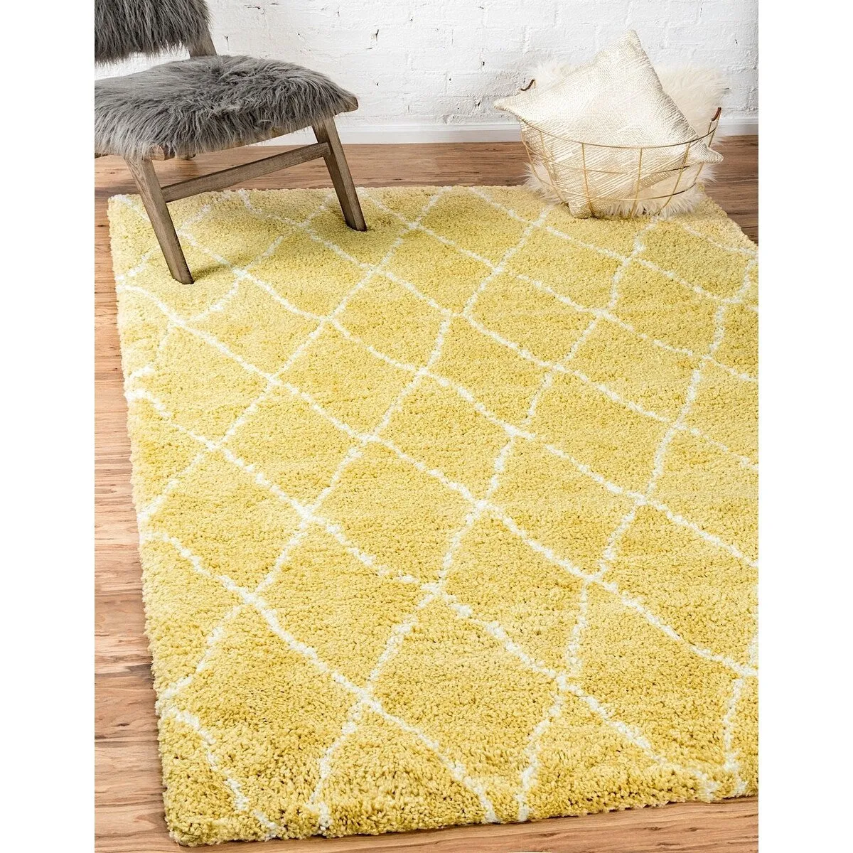 Shag Shoploni Collection Area Rug