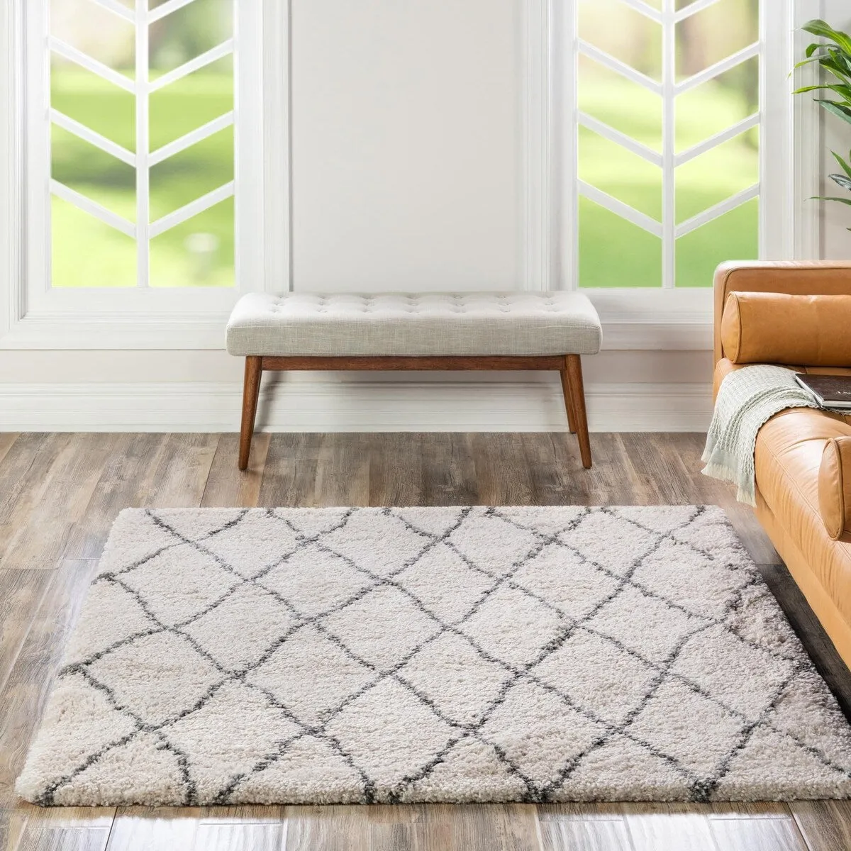 Shag Shoploni Collection Area Rug