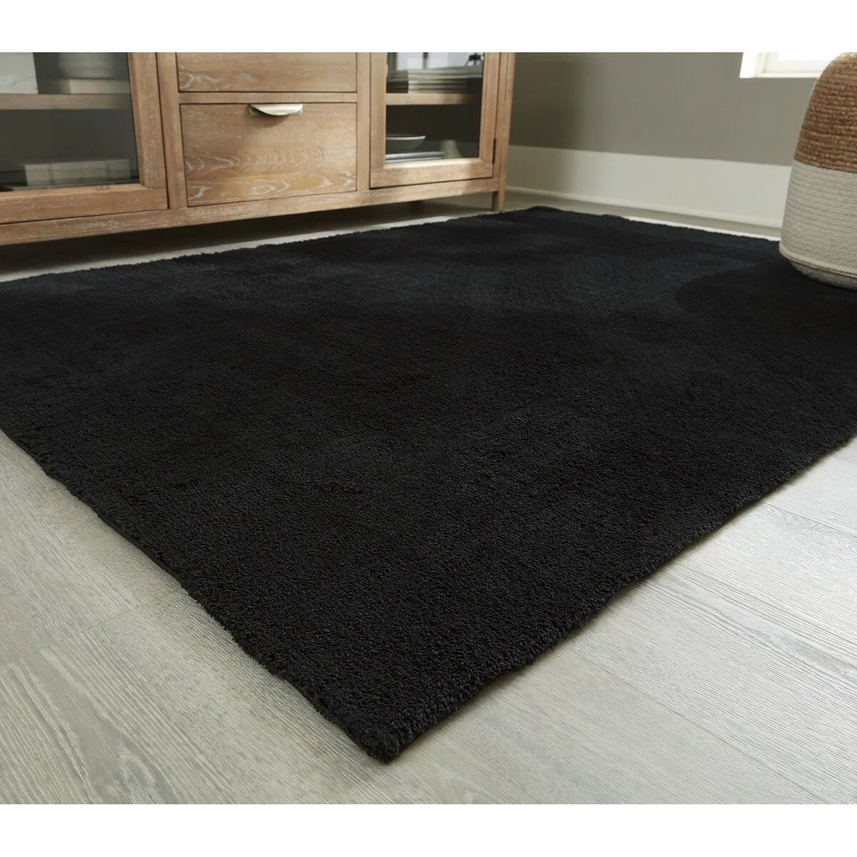 Signature Design by Ashley Anaben Black Rug