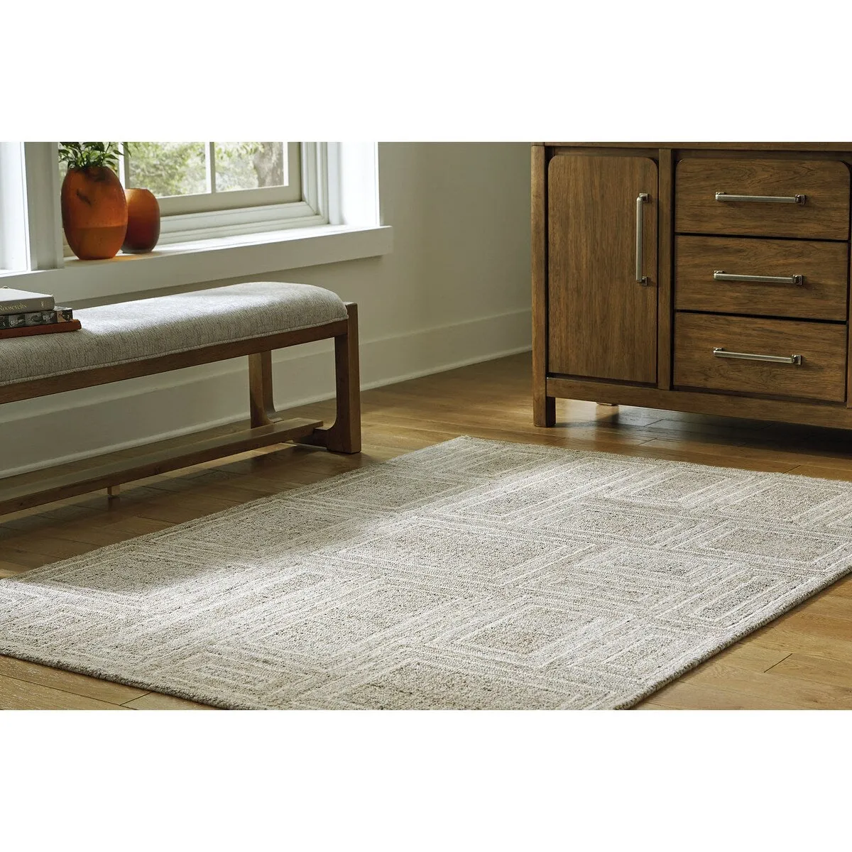 Signature Design by Ashley Brickburgh Gray/Ivory Rug