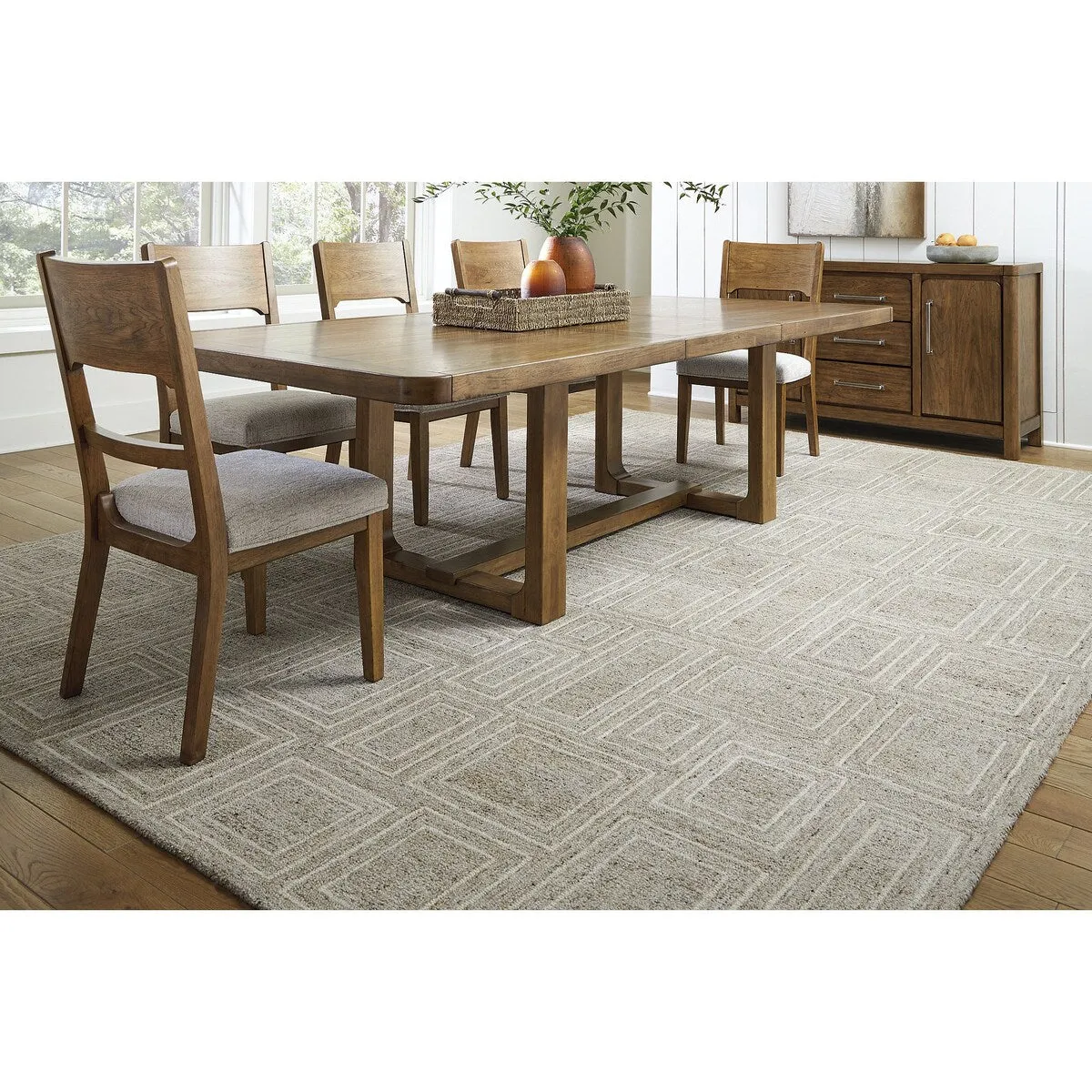 Signature Design by Ashley Brickburgh Gray/Ivory Rug