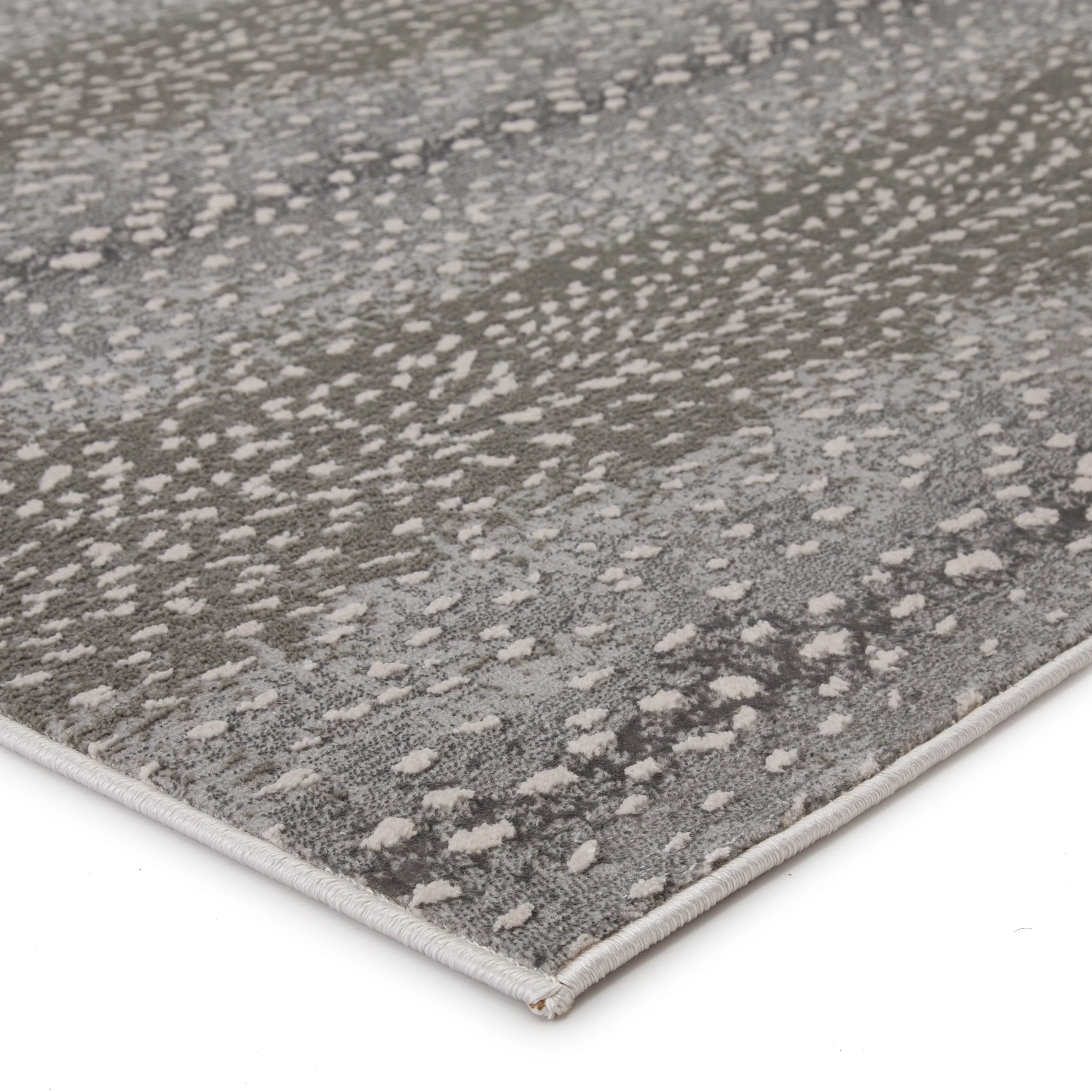 Silver Orchid Axis Animal Print Spotted Area Rug