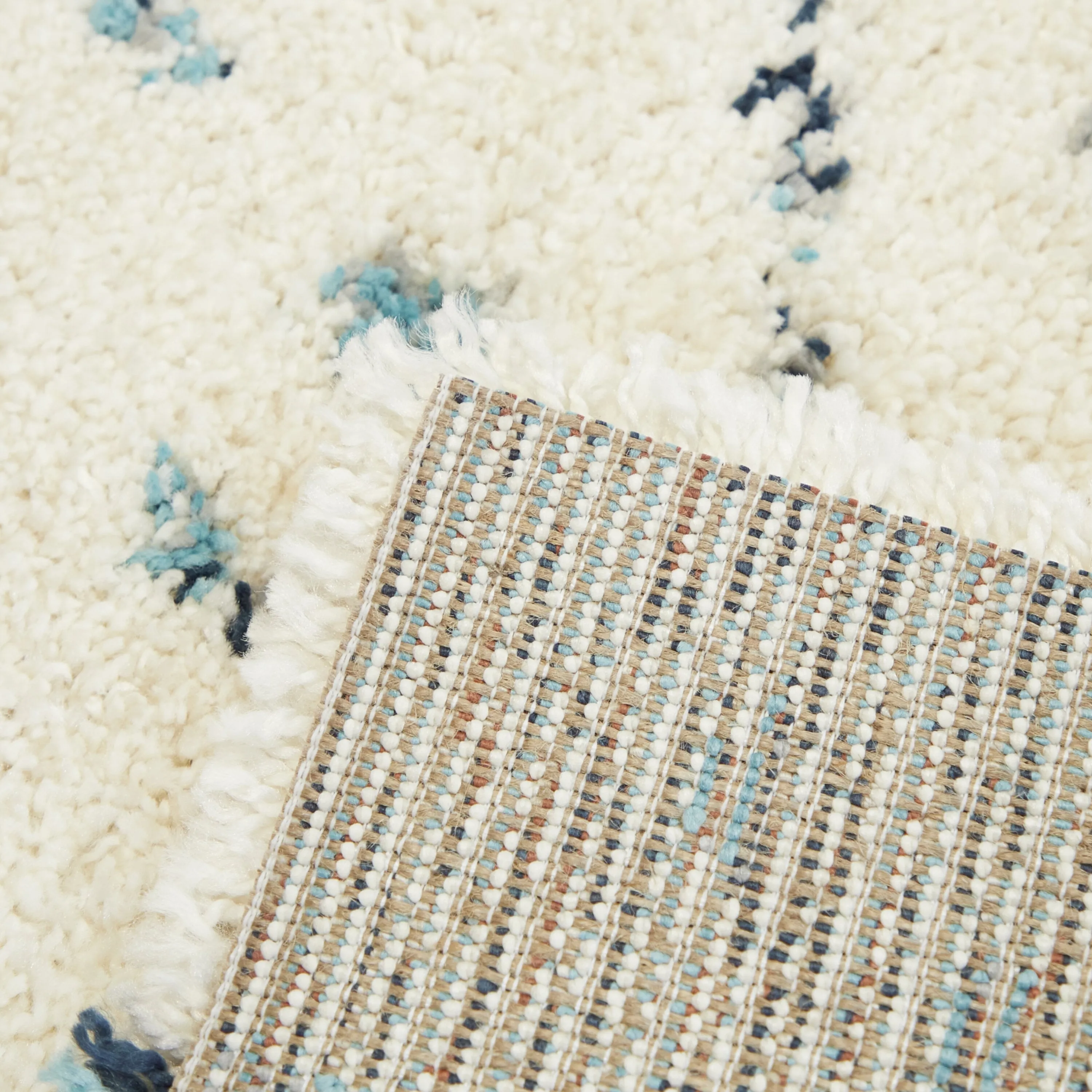 Simeon Boho Shag Area Rug