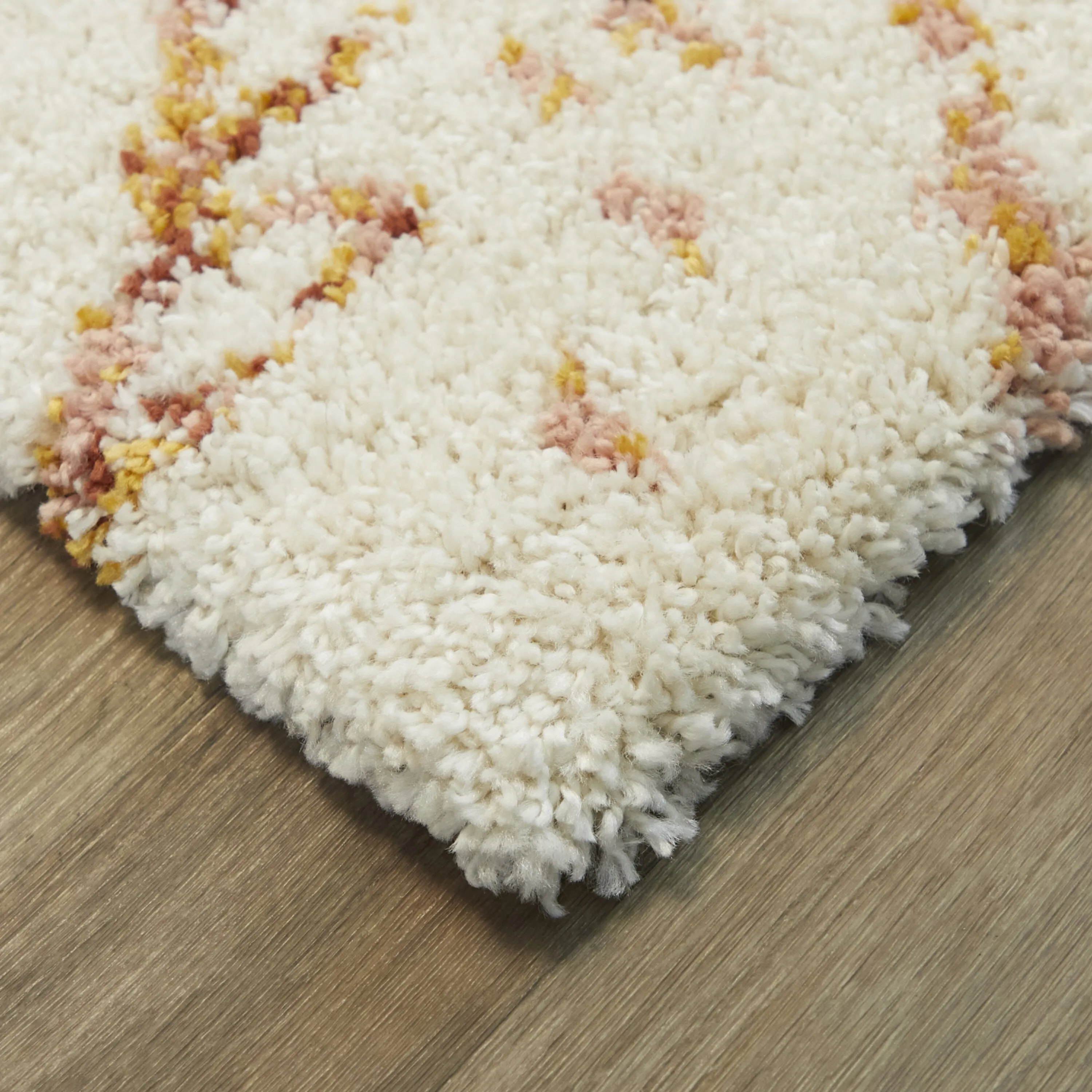 Simeon Boho Shag Area Rug