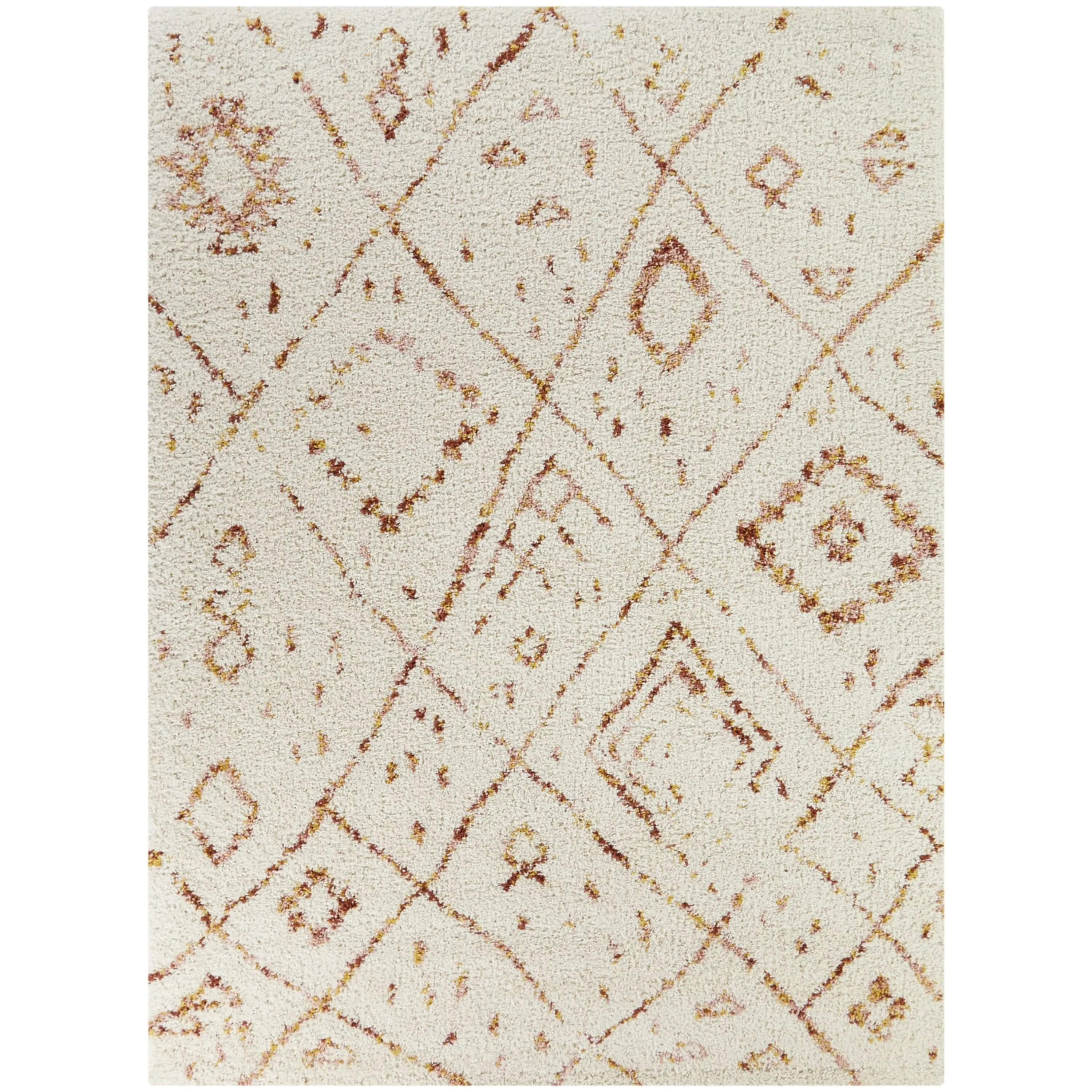 Simeon Boho Shag Area Rug
