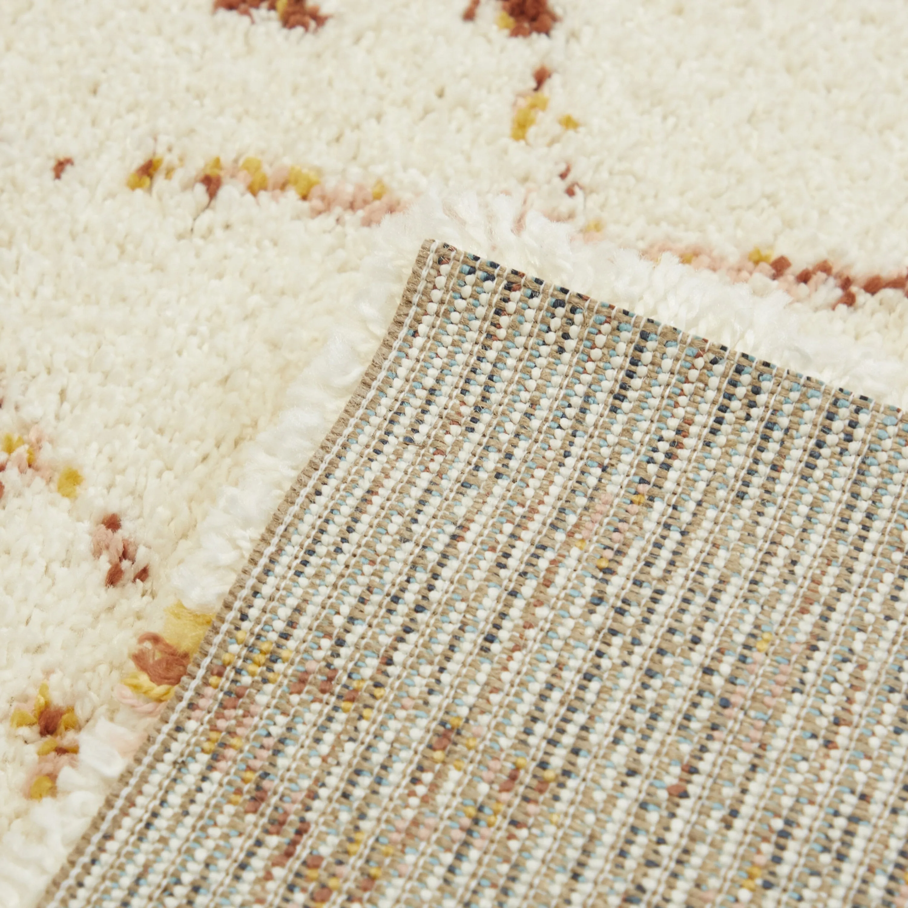 Simeon Boho Shag Area Rug