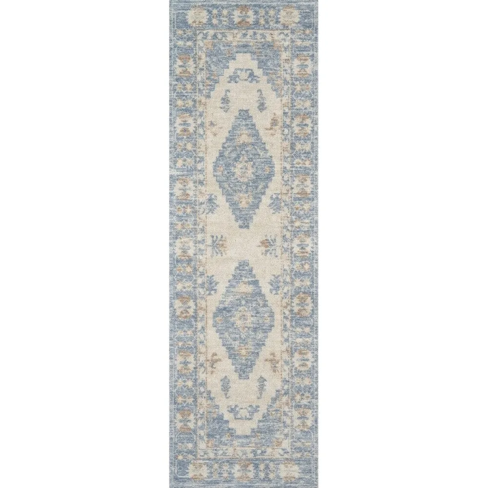 Skyline Decor Blue Anatolia Rugs in Rectangle Shape - Big