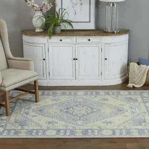 Skyline Decor Blue Anatolia Rugs in Rectangle Shape - Big