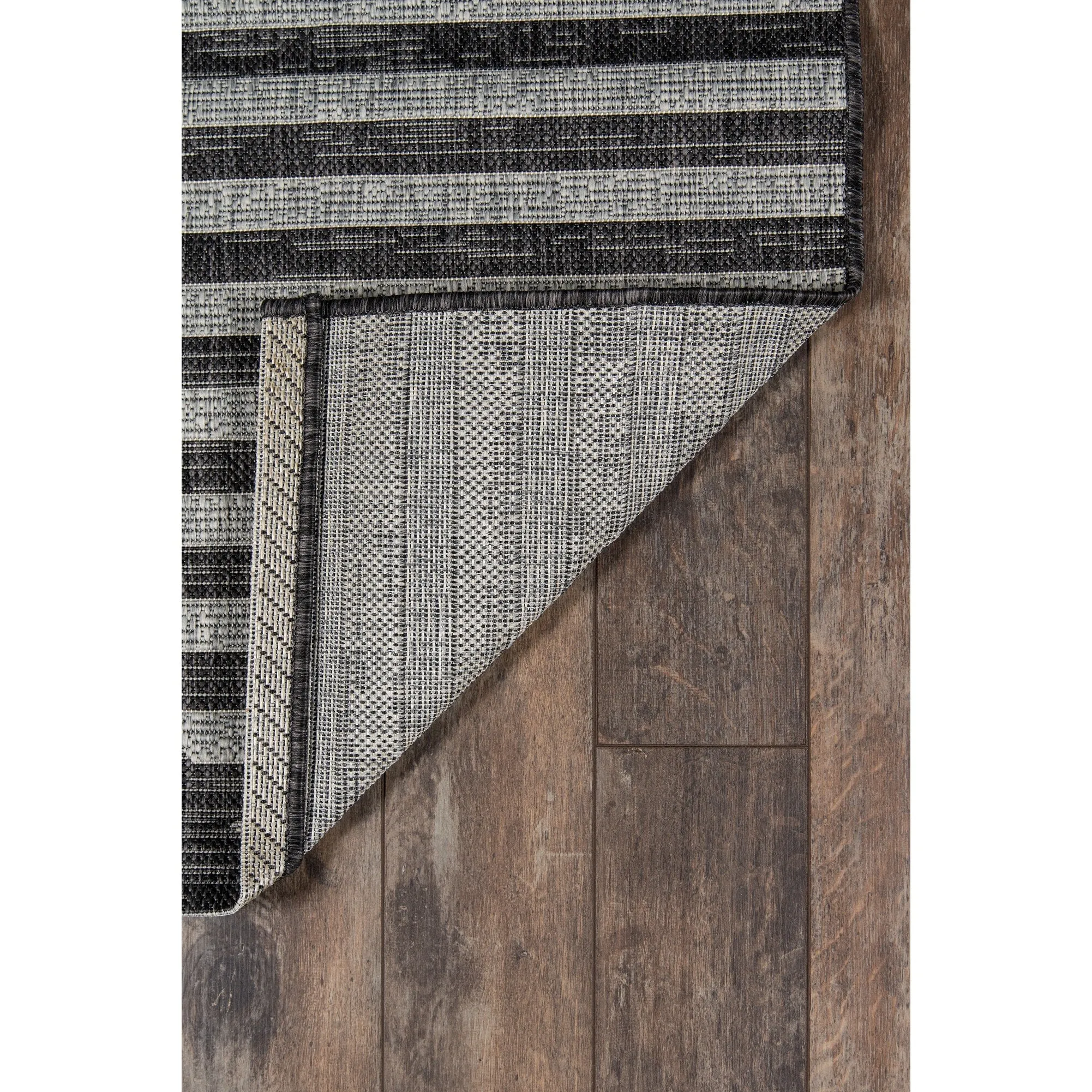 Skyline Decor Charcoal Villa Rugs in Rectangle Shape - Big