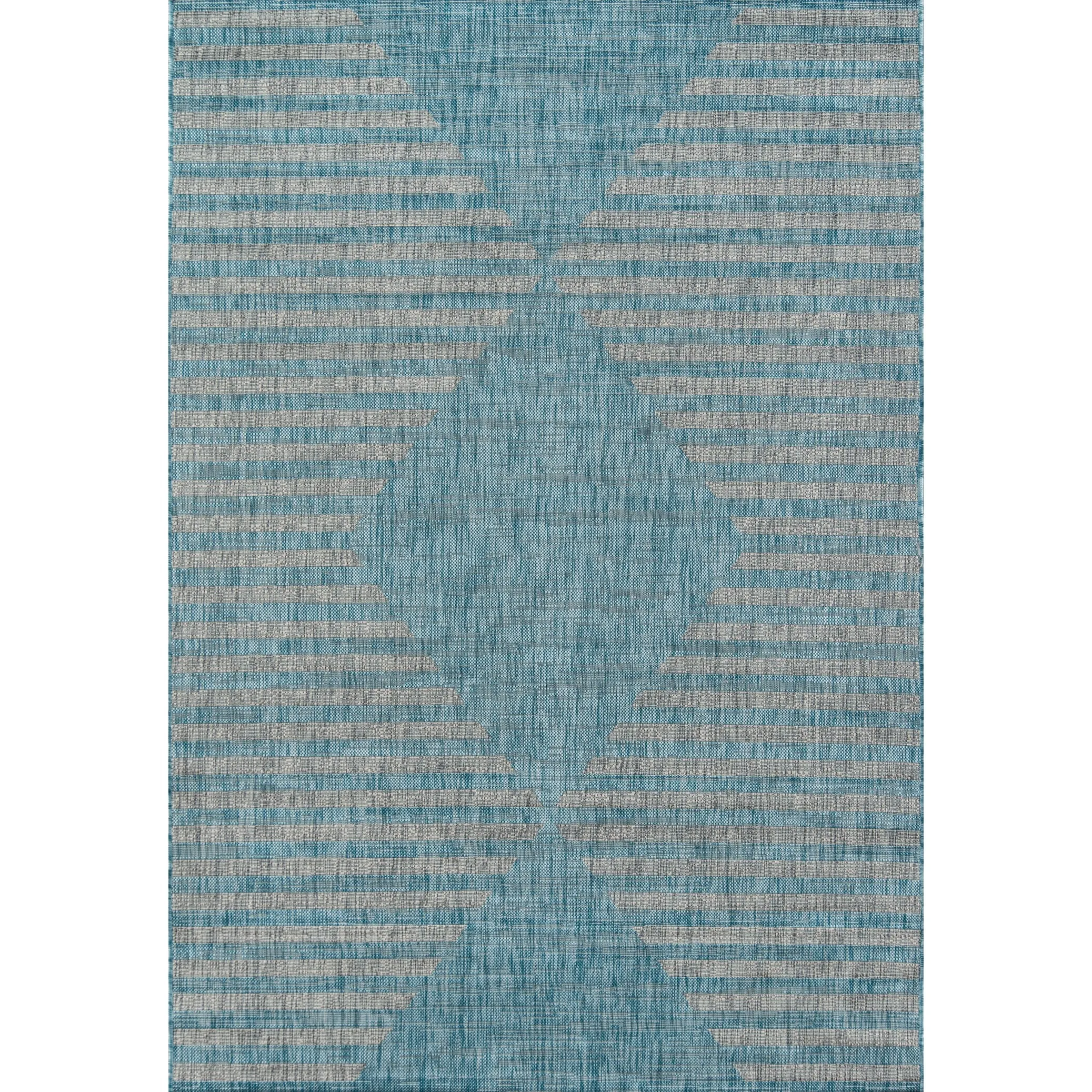 Skyline Decor Charcoal Villa Rugs in Rectangle Shape - Big