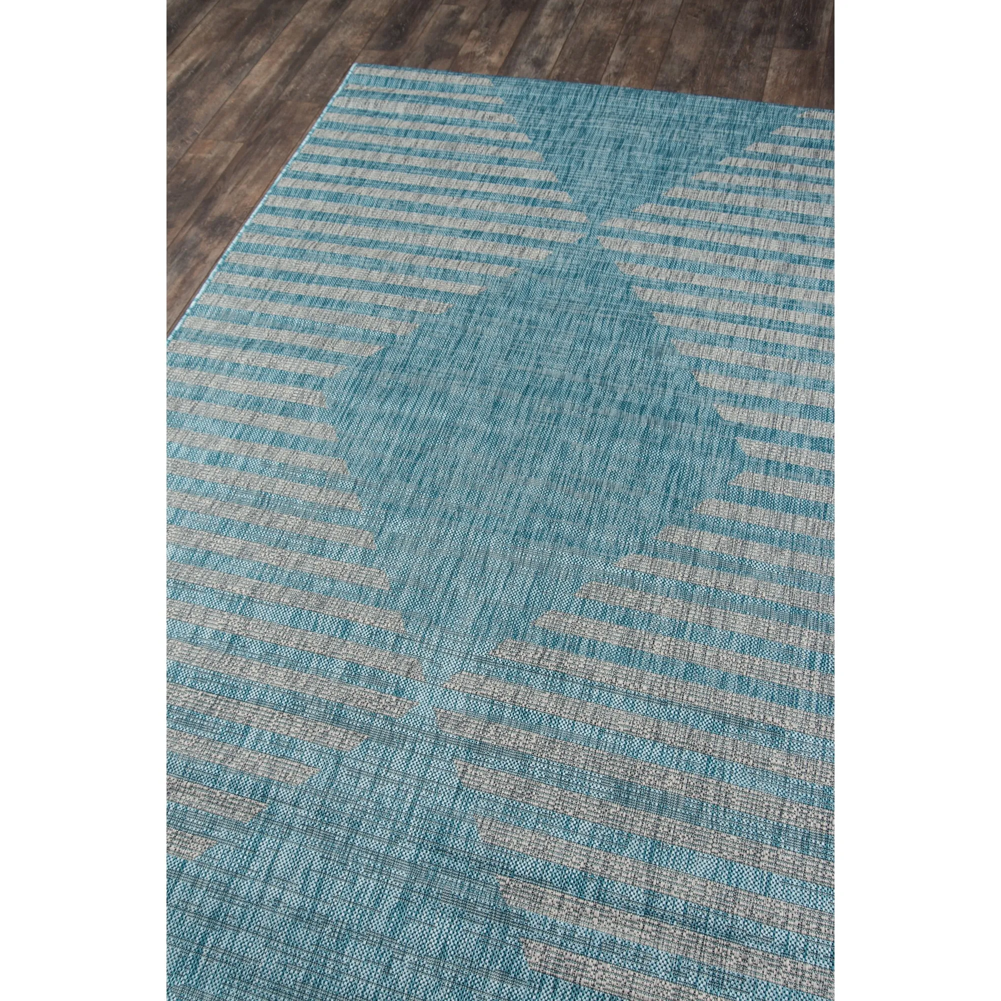 Skyline Decor Charcoal Villa Rugs in Rectangle Shape - Big