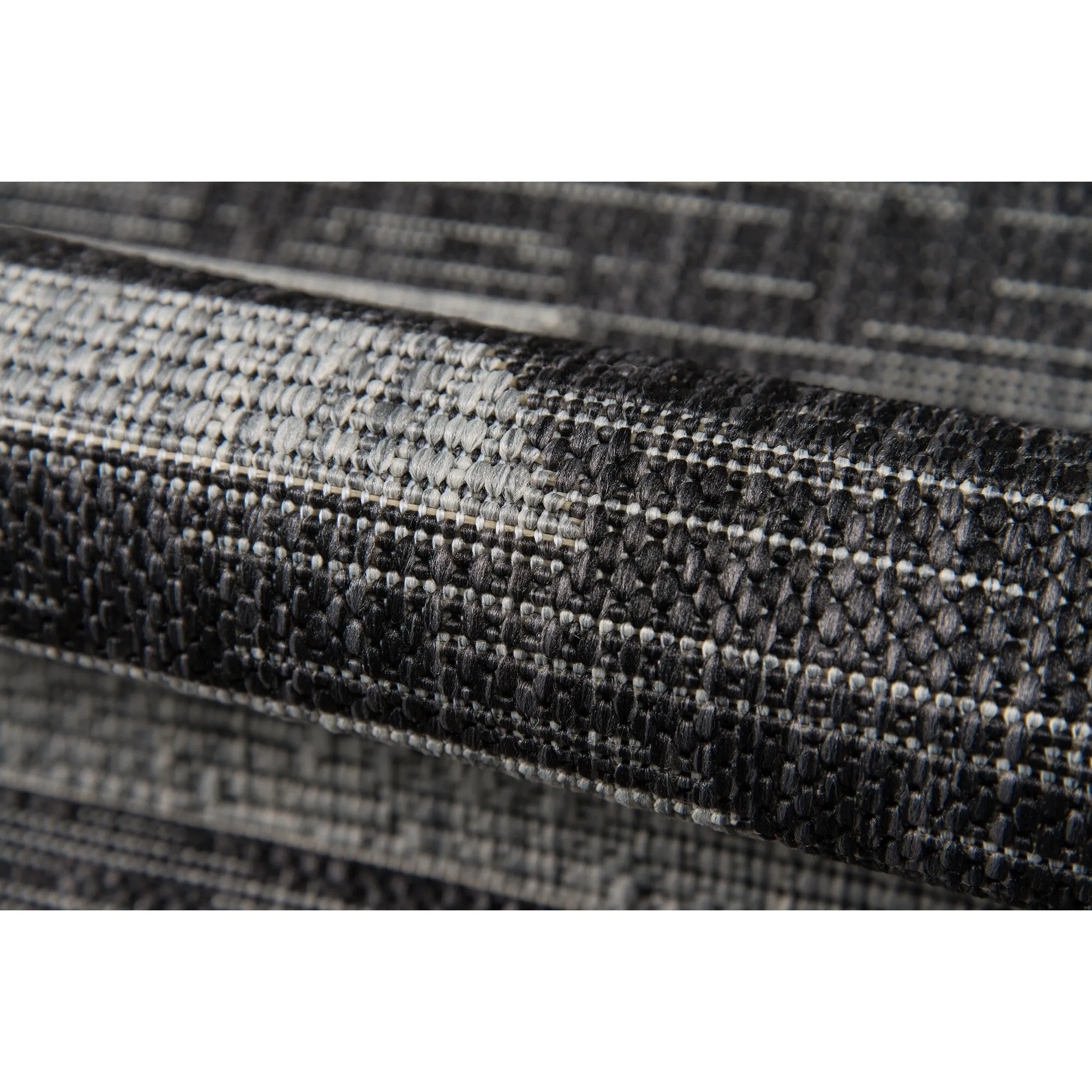 Skyline Decor Charcoal Villa Rugs in Rectangle Shape - Big
