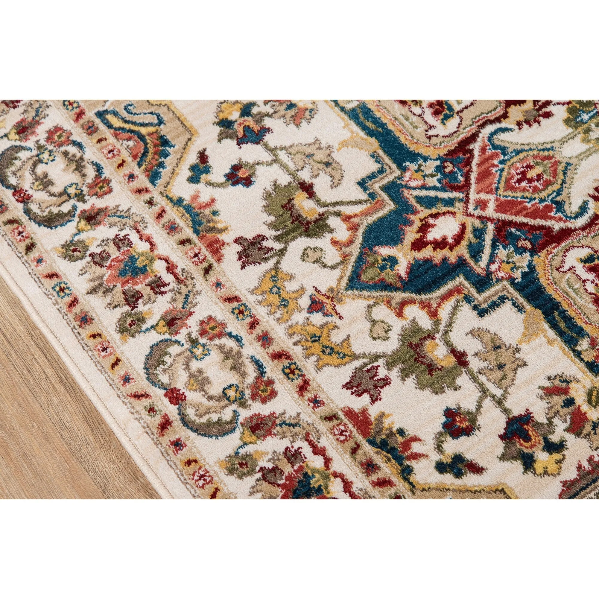 Skyline Decor Ivory Lenox Rugs in Rectangle Shape - Big