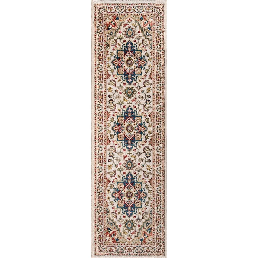 Skyline Decor Ivory Lenox Rugs in Rectangle Shape - Big