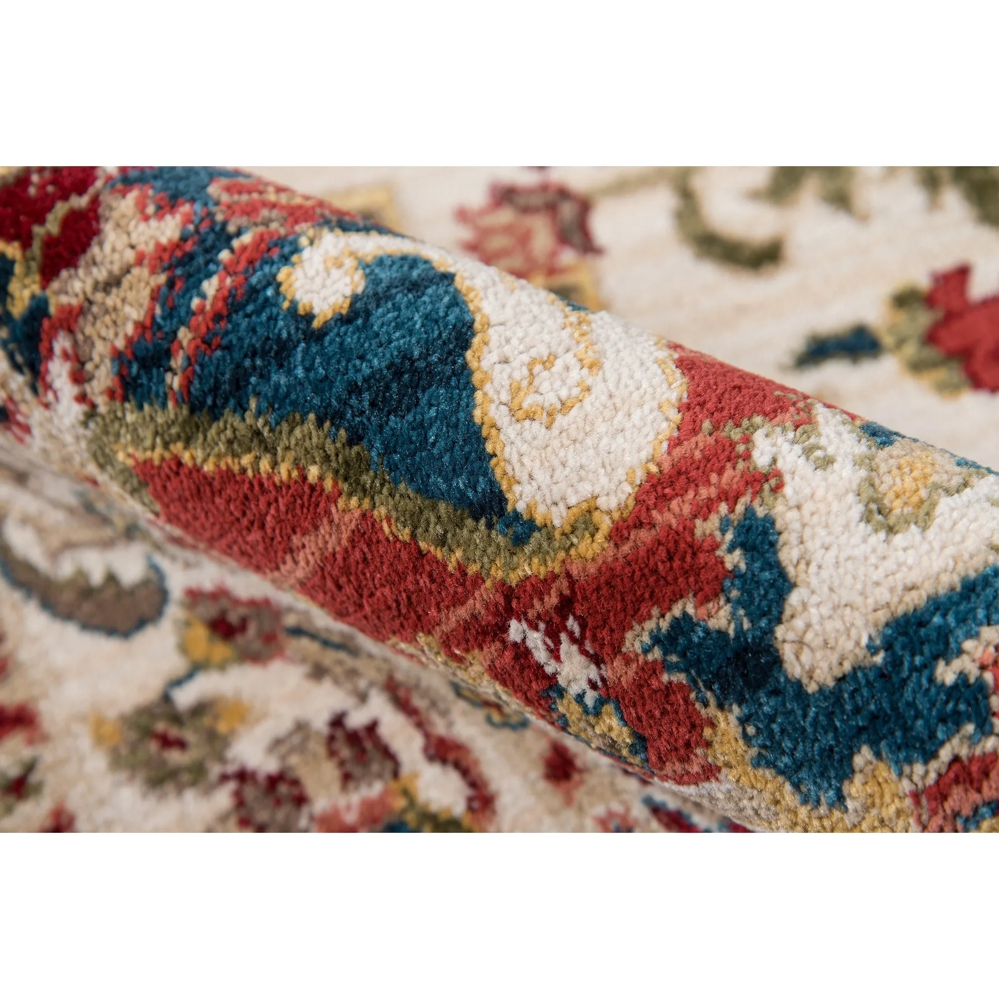 Skyline Decor Ivory Lenox Rugs in Rectangle Shape - Big