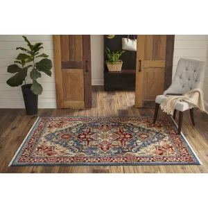 Skyline Decor Ivory Lenox Rugs in Rectangle Shape - Big