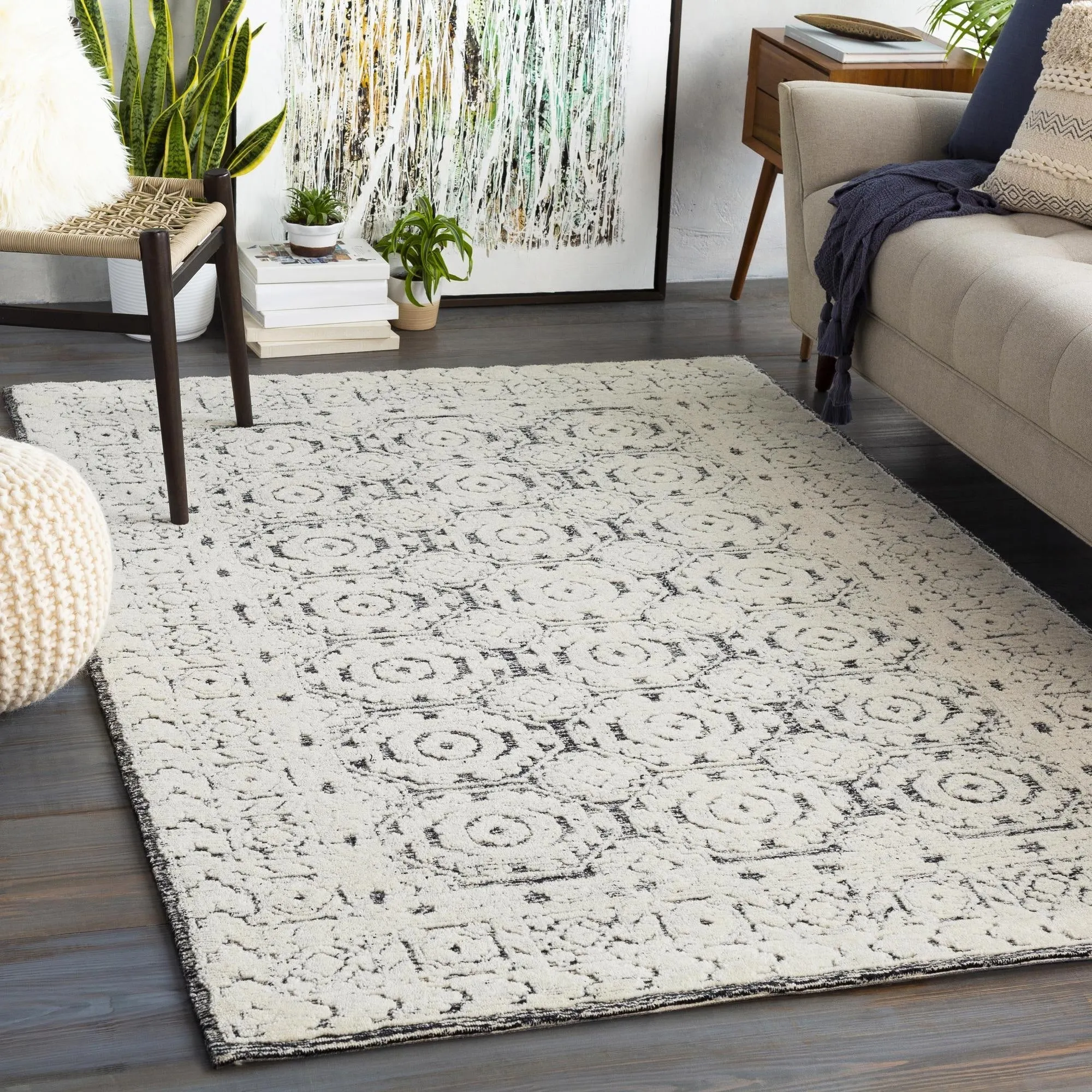 Smials Arts & Crafts Medallion Area Rug