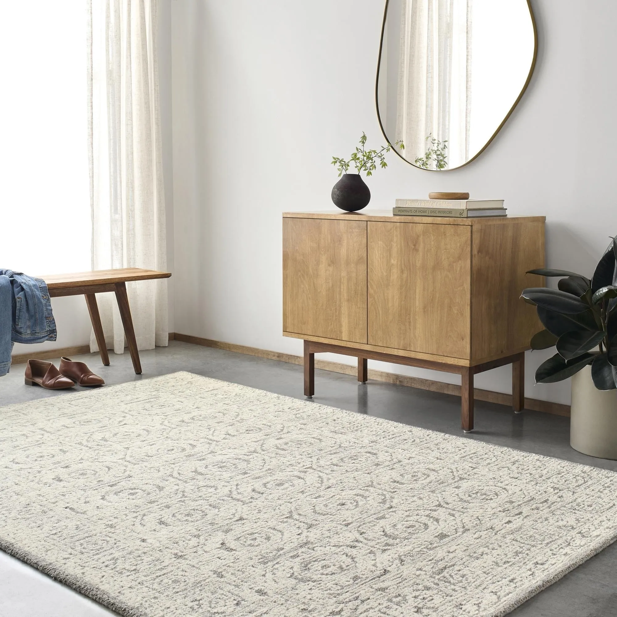 Smials Arts & Crafts Medallion Area Rug
