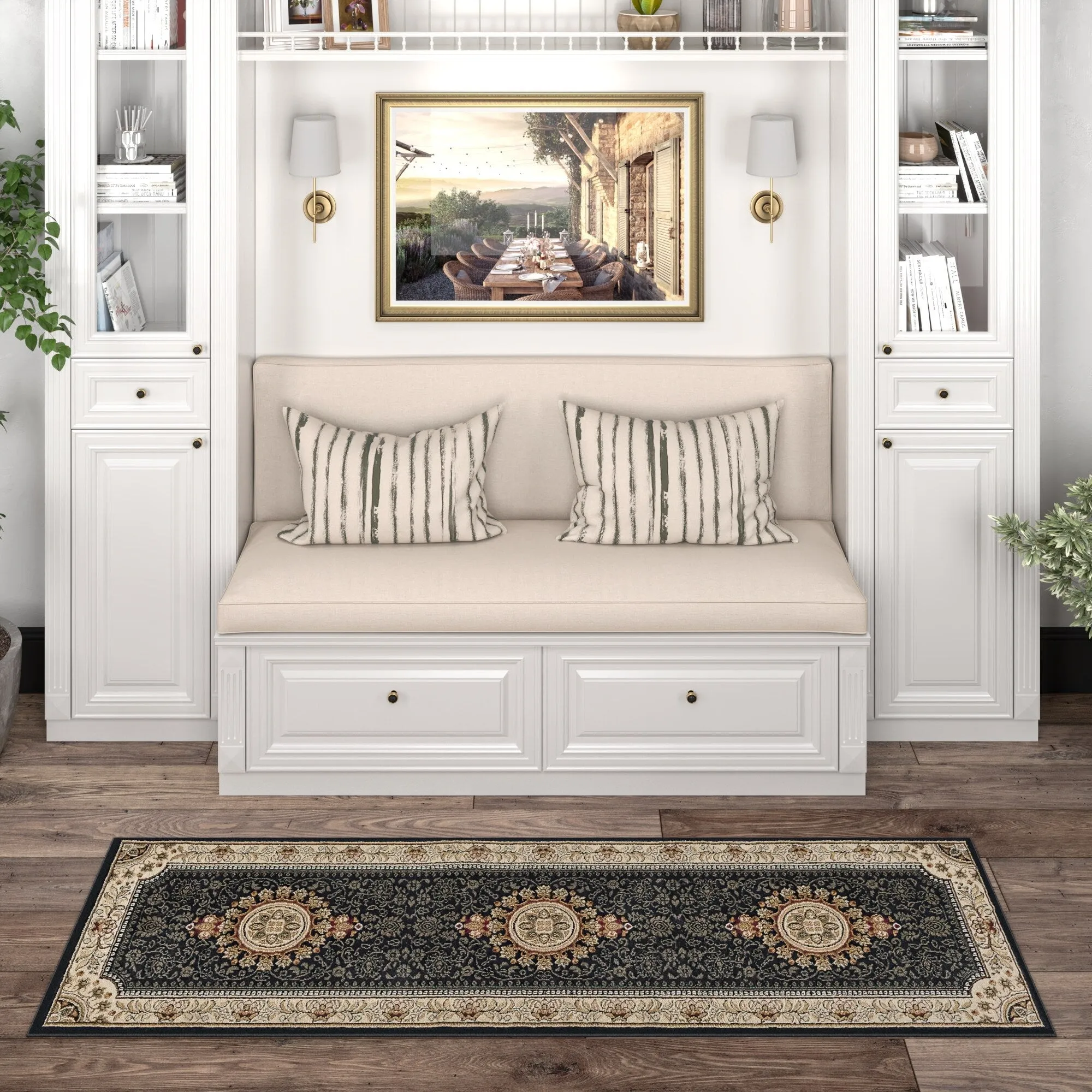 Soho Modern & Contemporary Medallion Indoor Area Rug