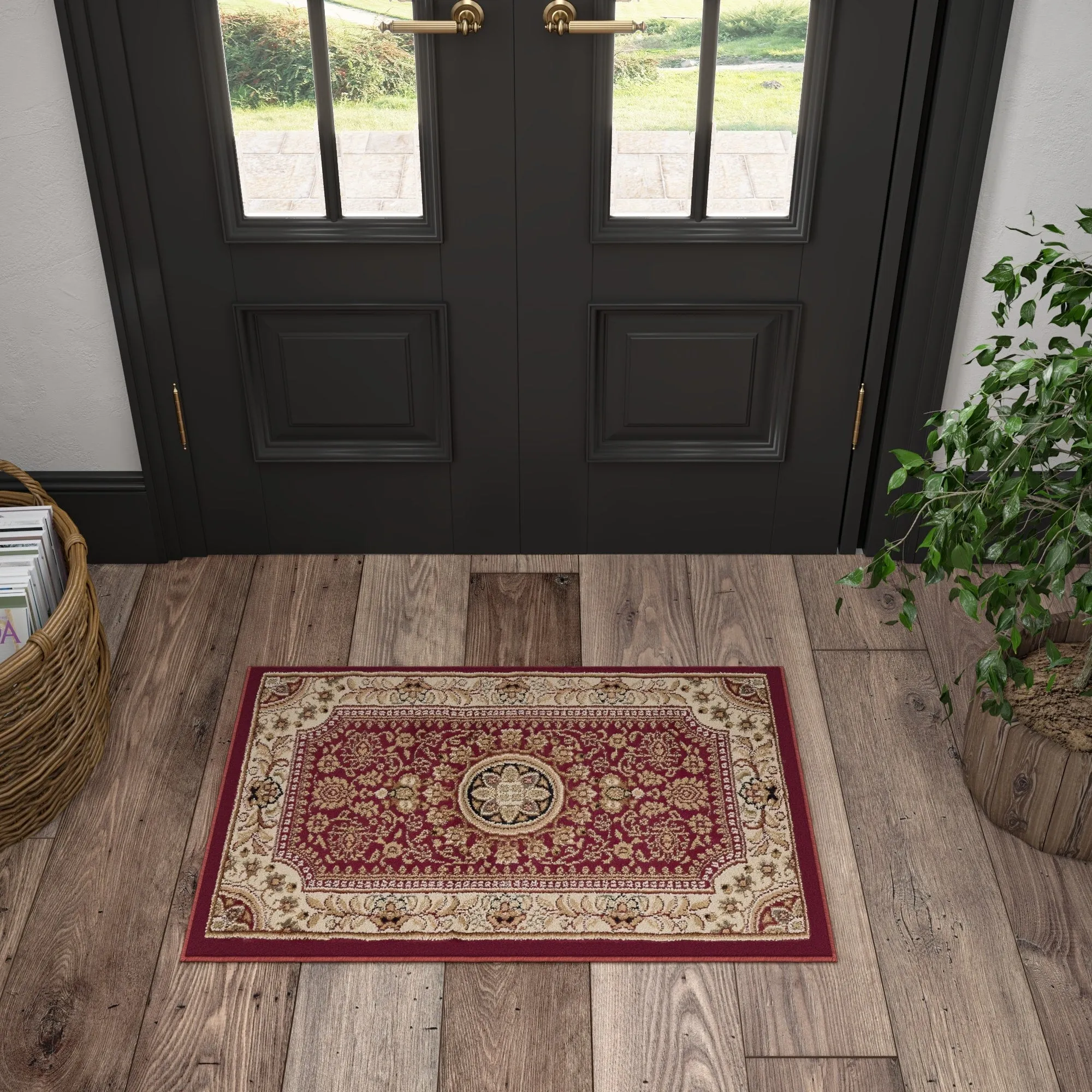 Soho Modern & Contemporary Medallion Indoor Area Rug