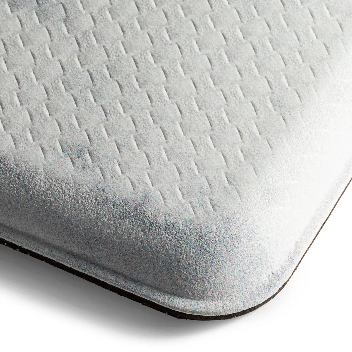 SoHome Cozy Living Seasoned with Love Anti-Fatigue Kitchen Mat. Grey/Red