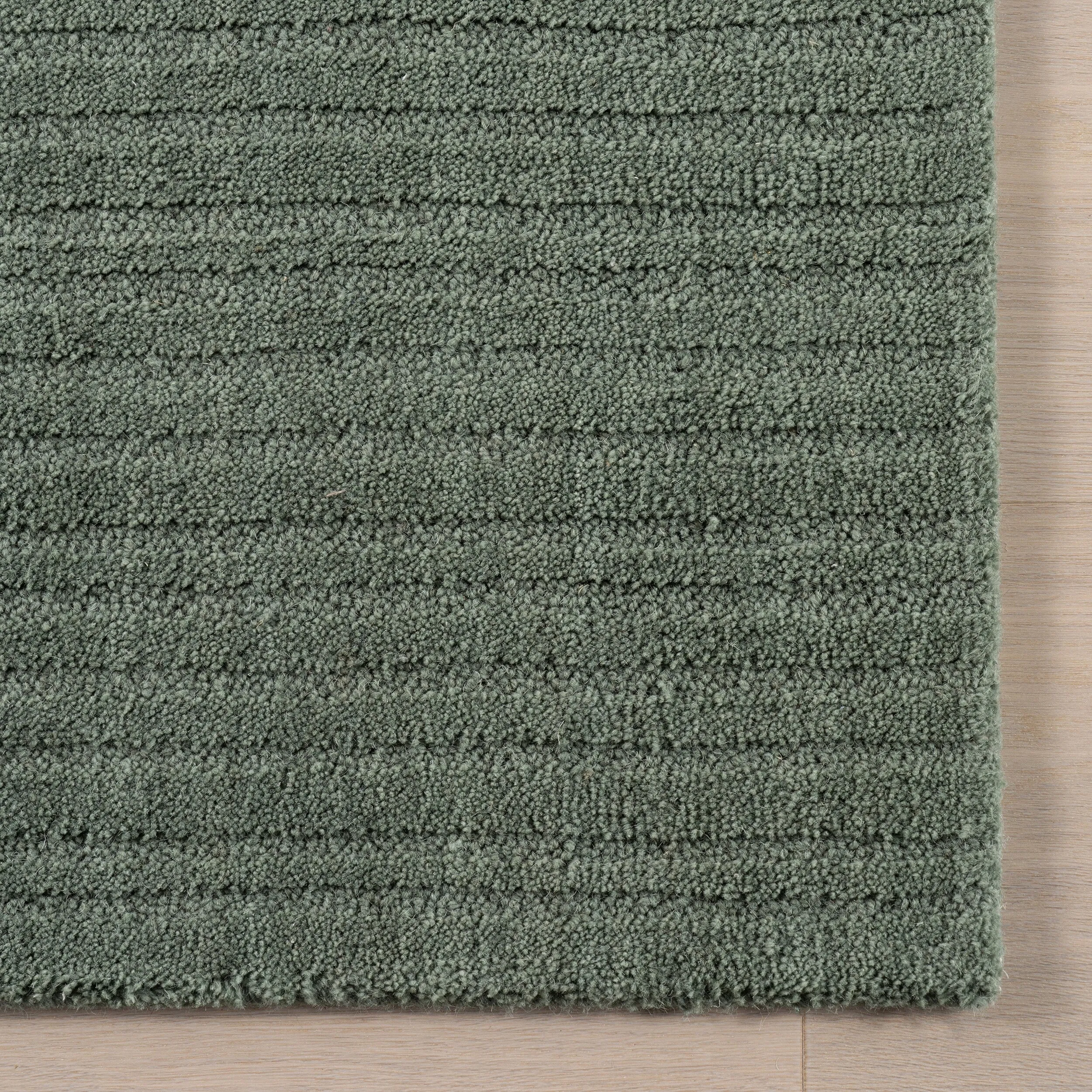 Southwest Striped Wool Area Rug