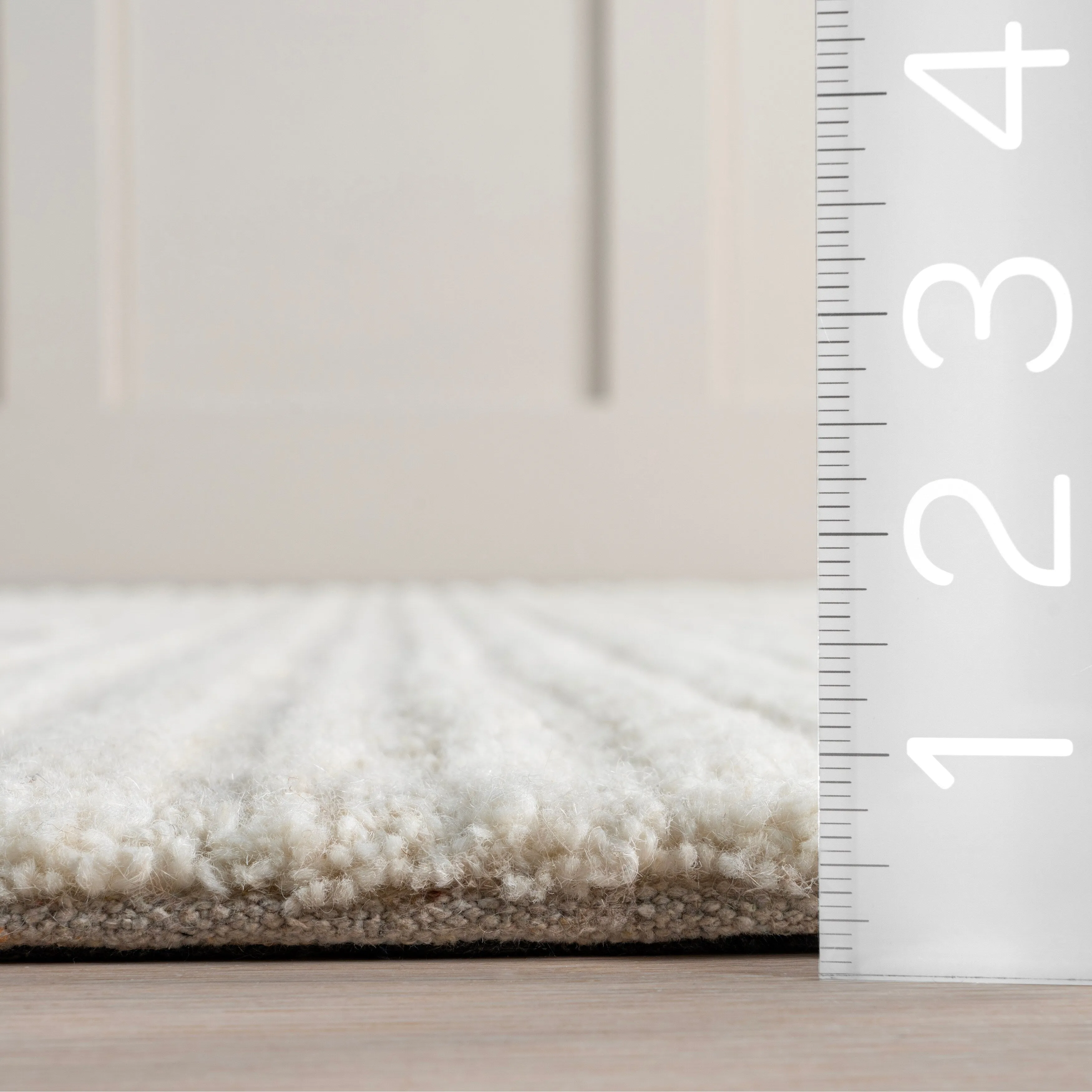 Southwest Striped Wool Area Rug